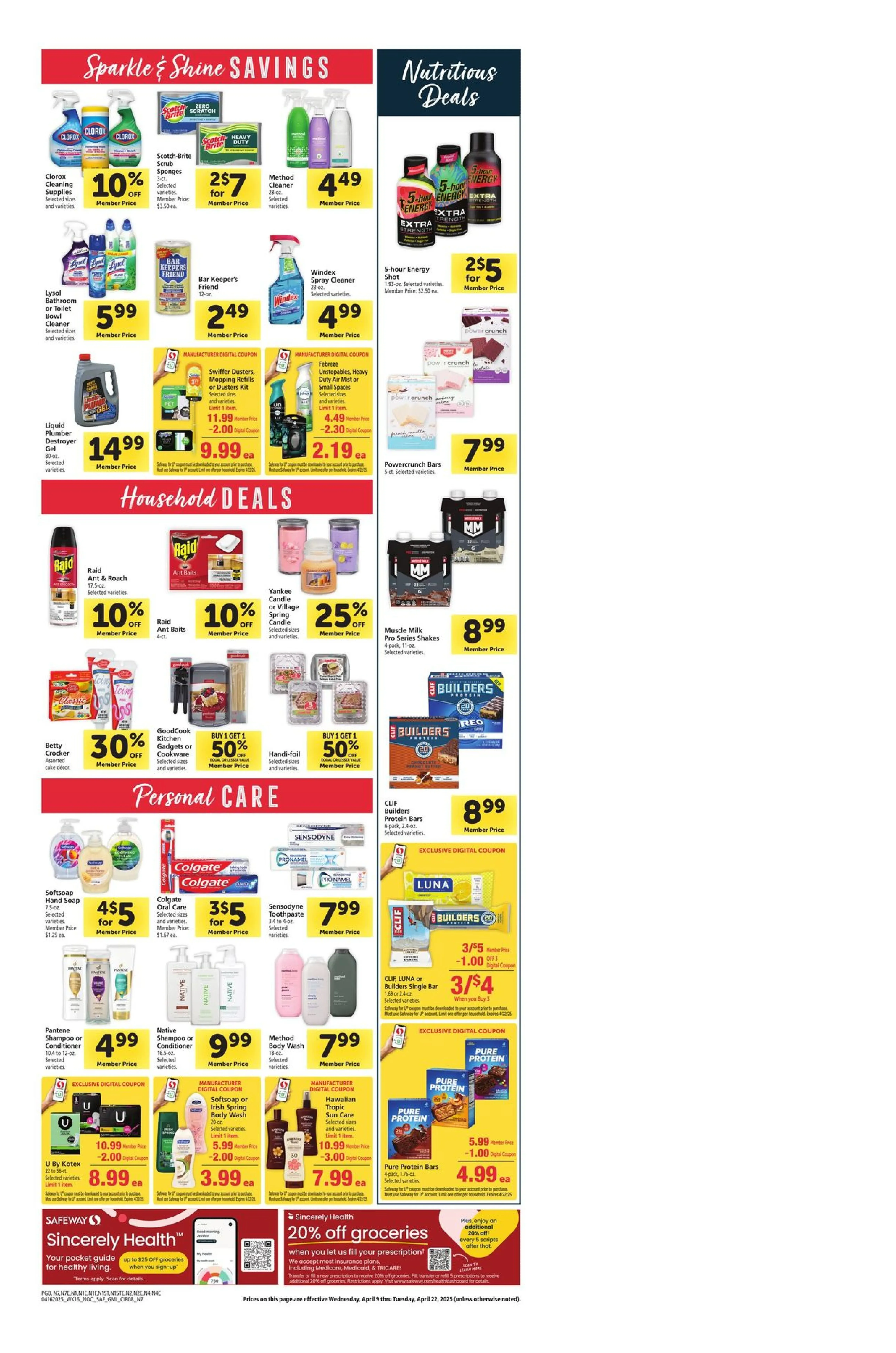 Safeway Weekly Ad Page 10