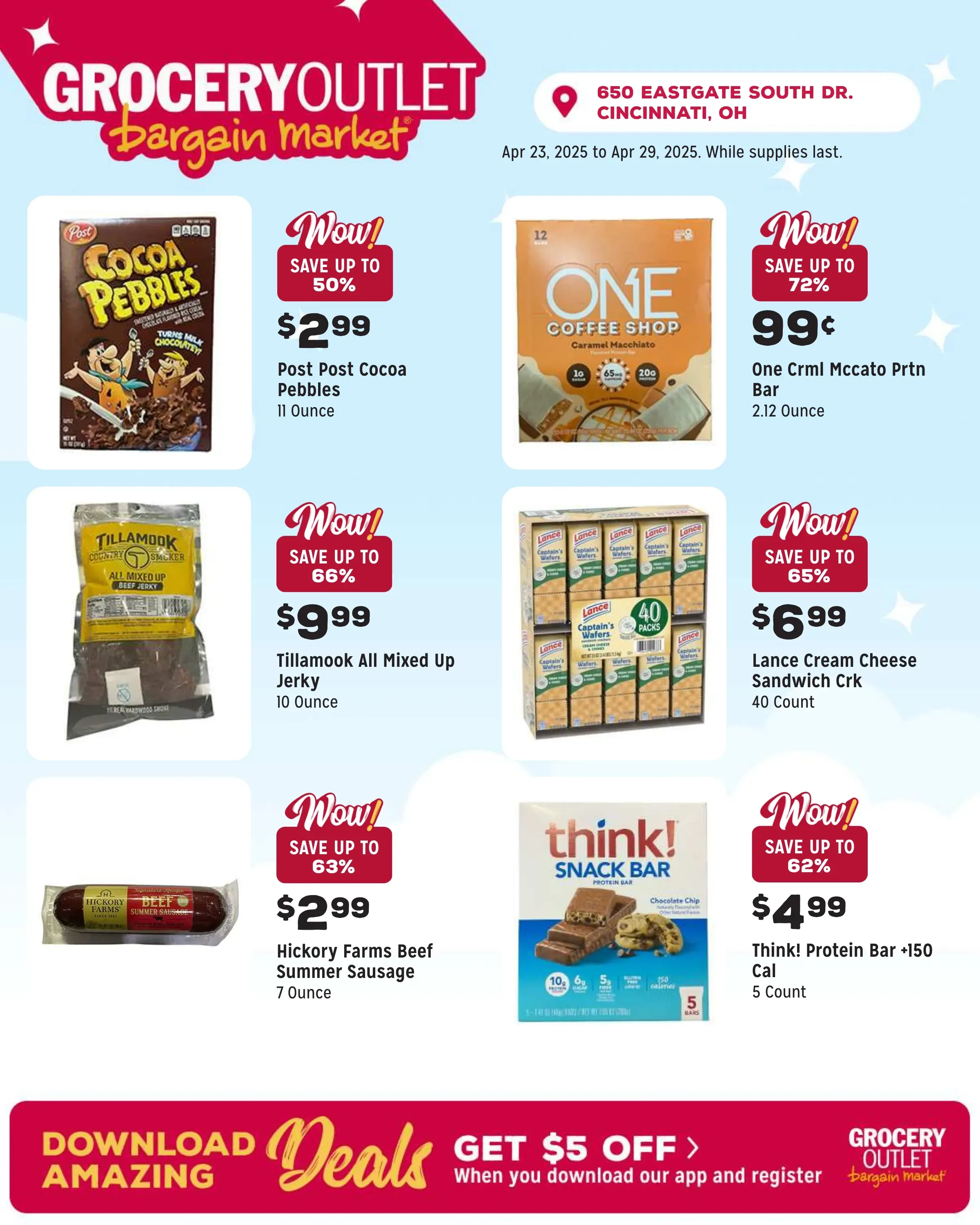 Grocery Outlet Weekly Ad Page 1