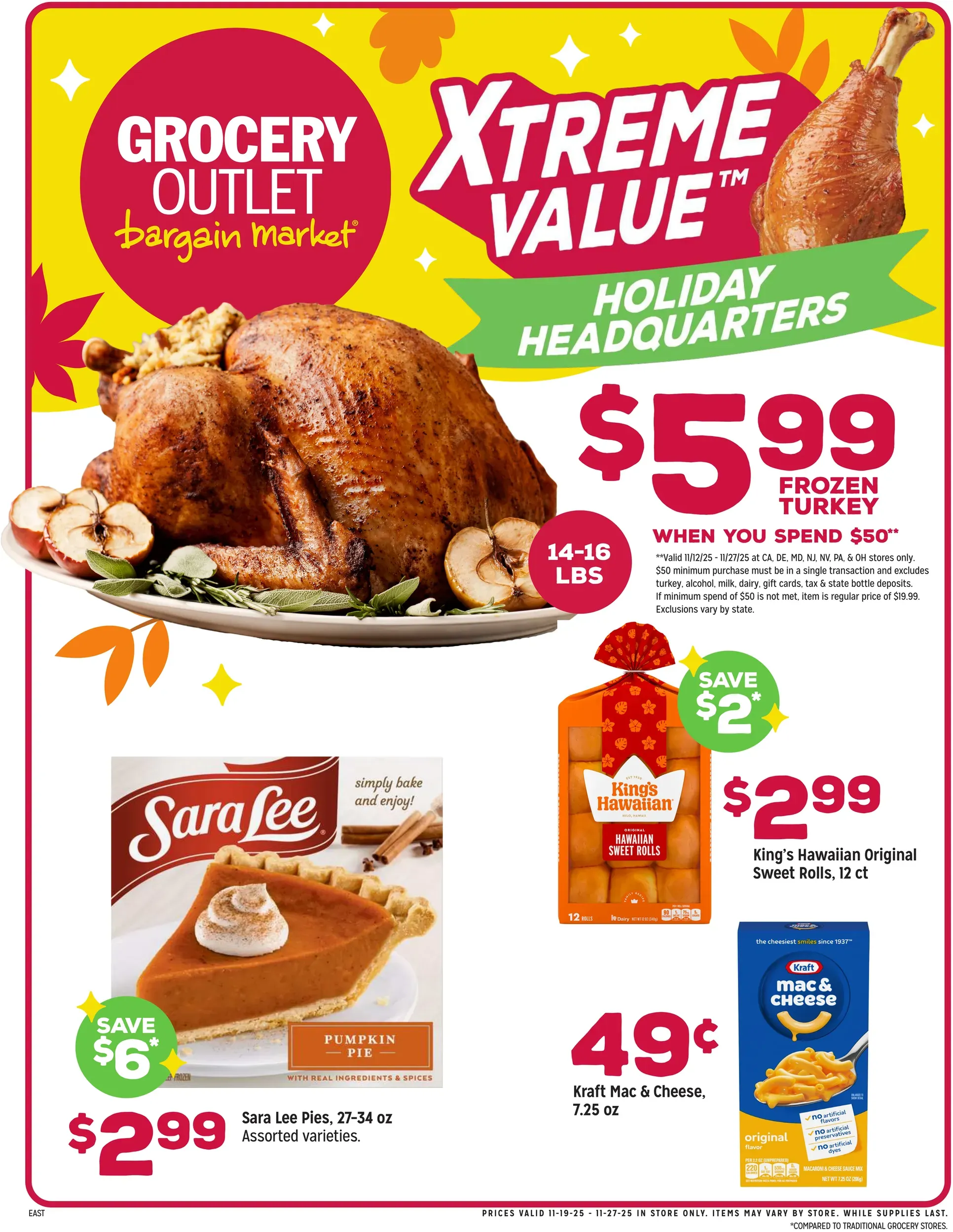 Grocery Outlet Weekly Ad Page 1
