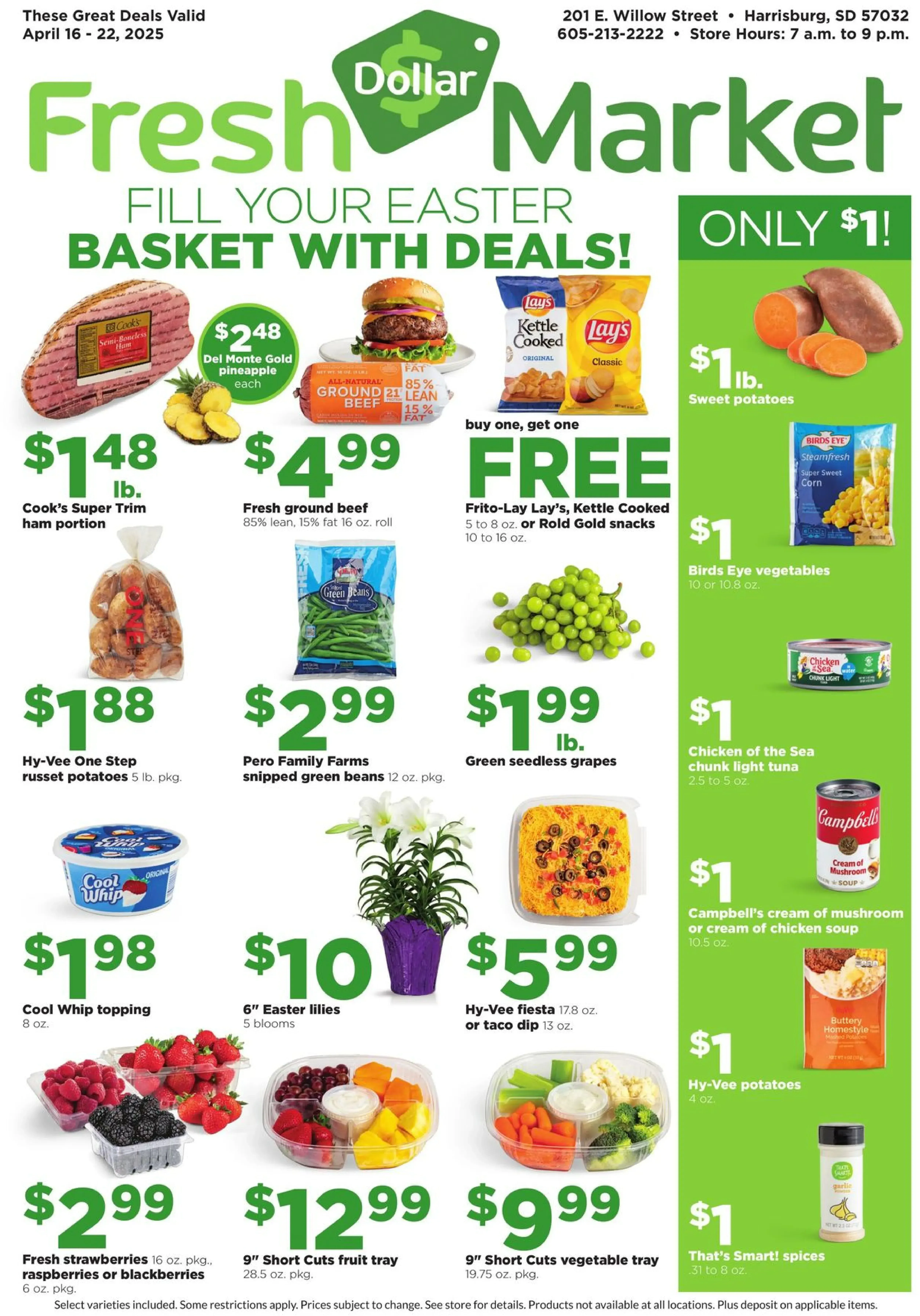 Hyvee Weekly Ad Page 1