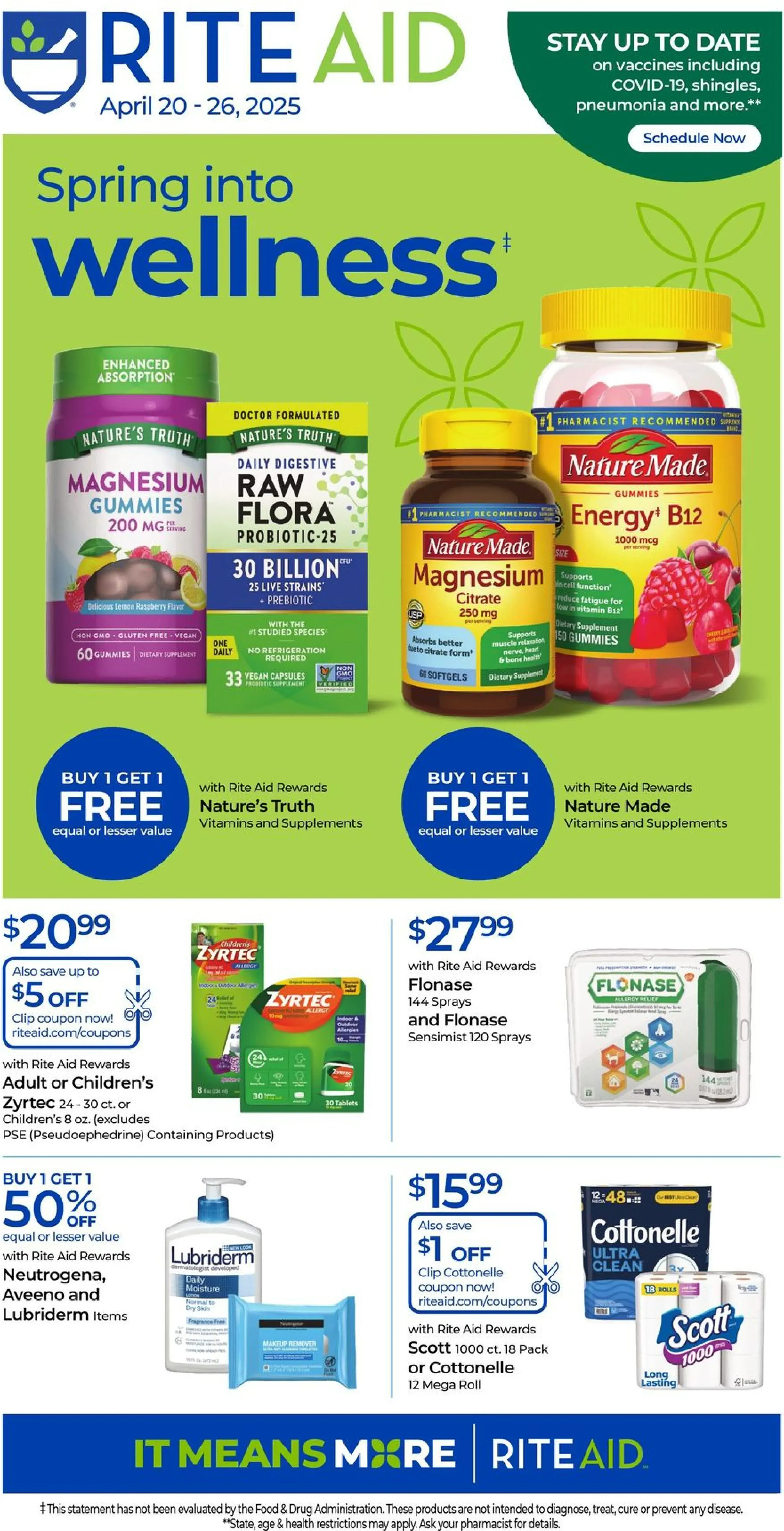Rite Aid Weekly Ad Page 1
