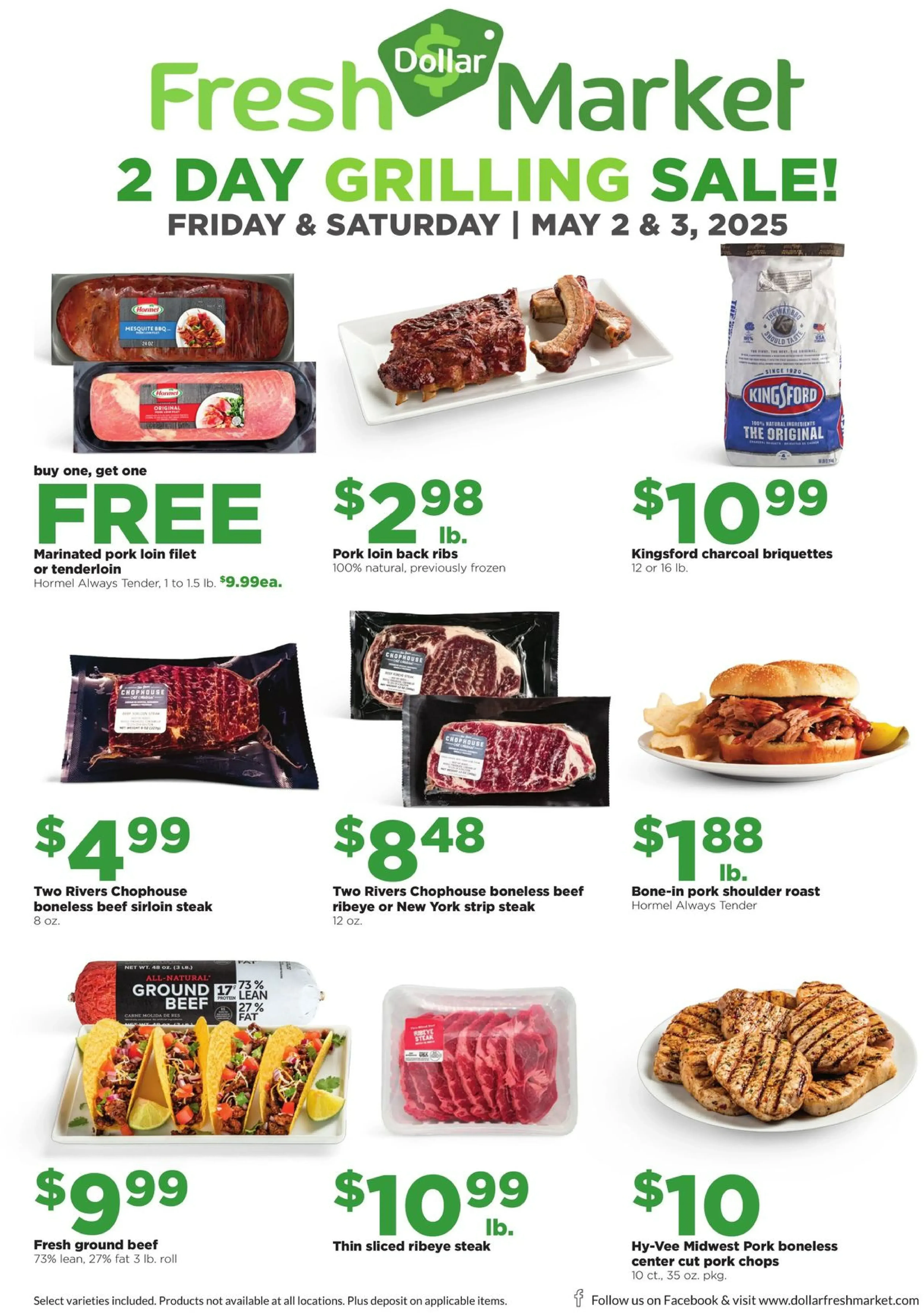 Hyvee Weekly Ad Page 1