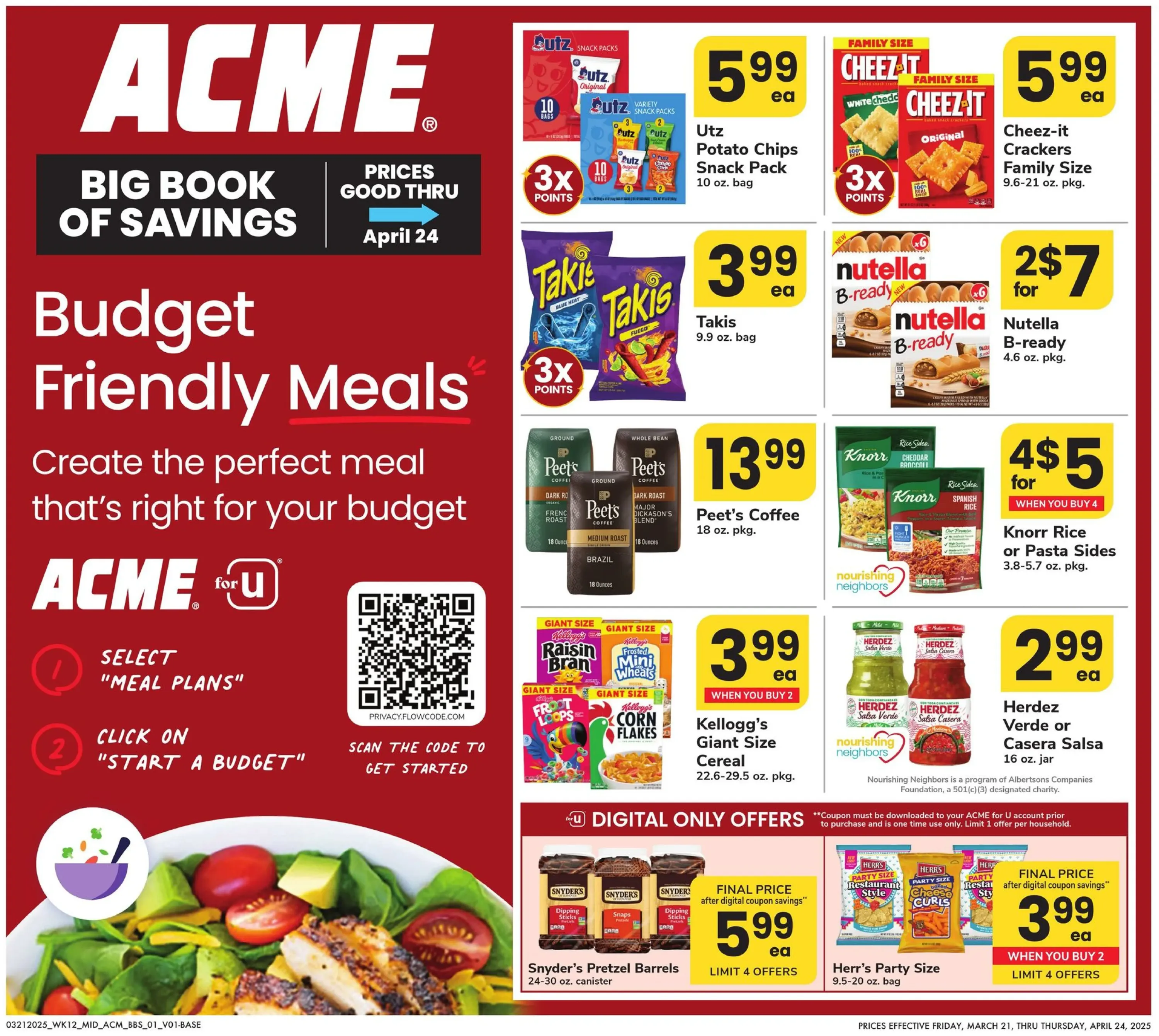 Acme Markets Weekly Ad Page 1
