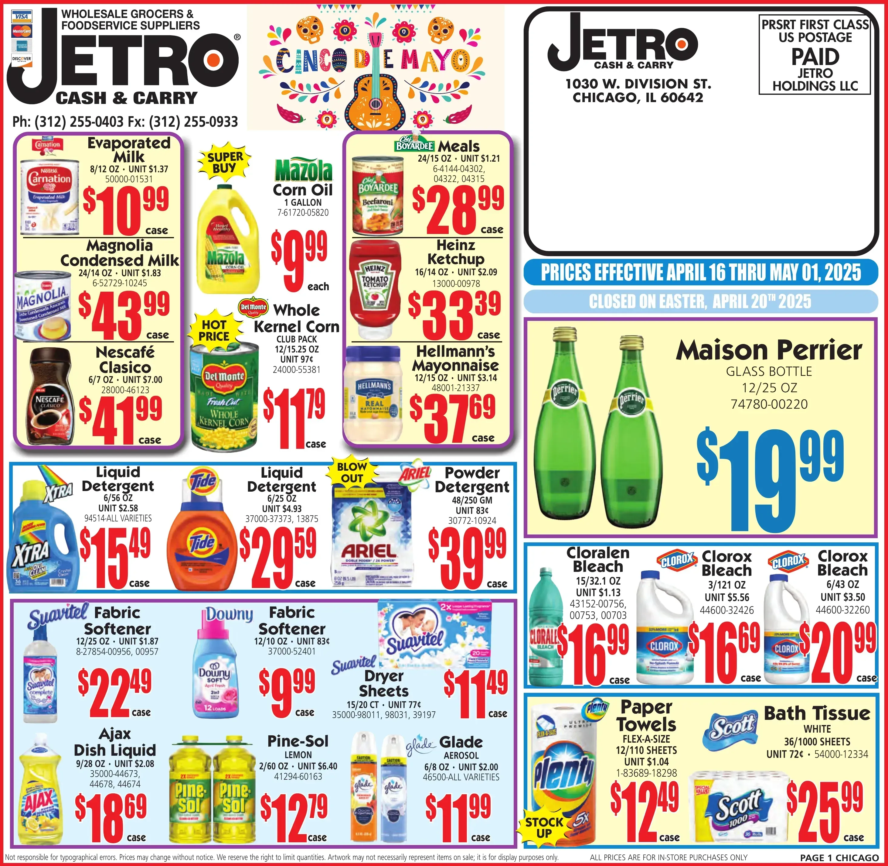 Jetro Weekly Ad Page 1