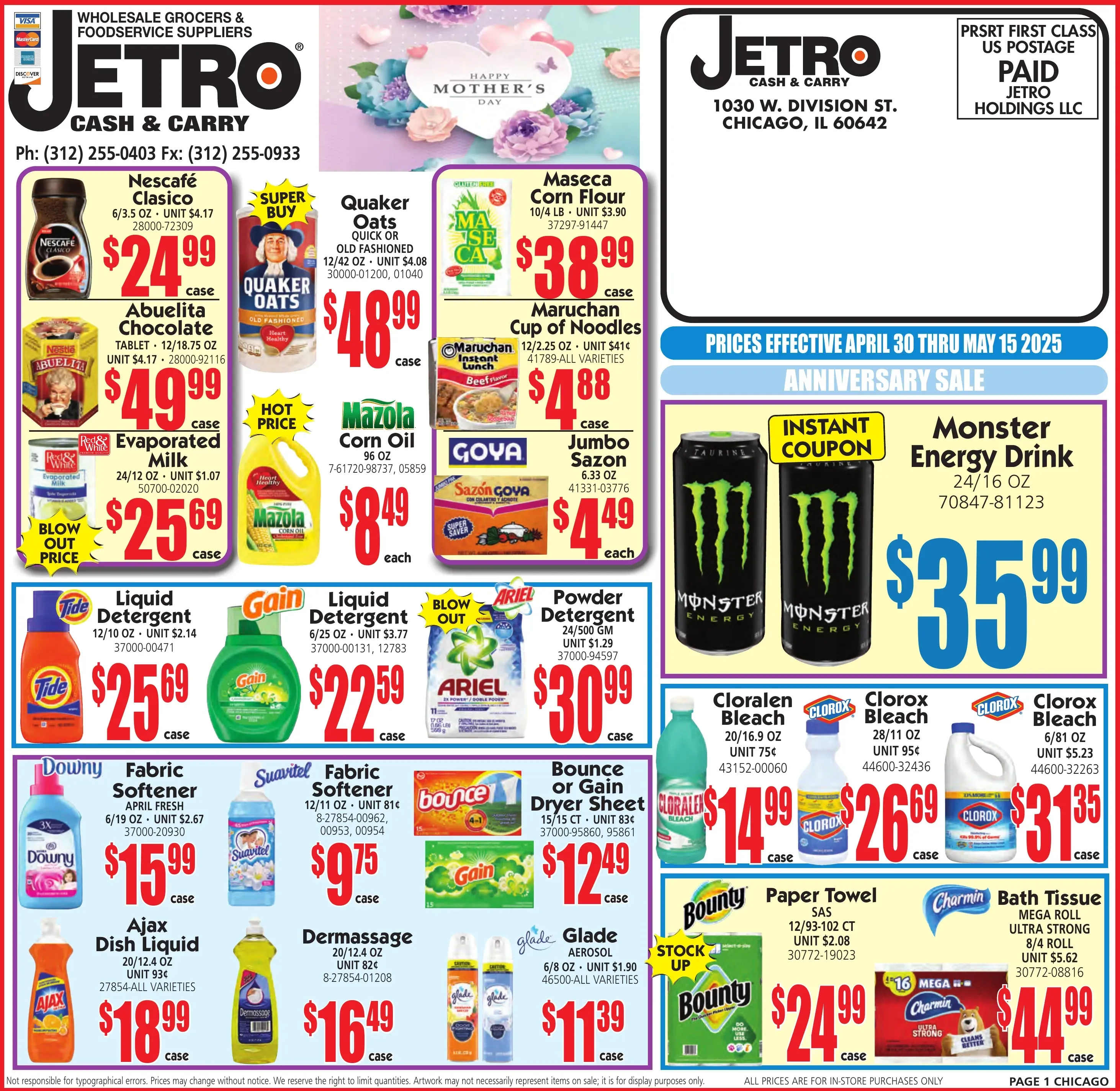 Jetro Weekly Ad Page 1
