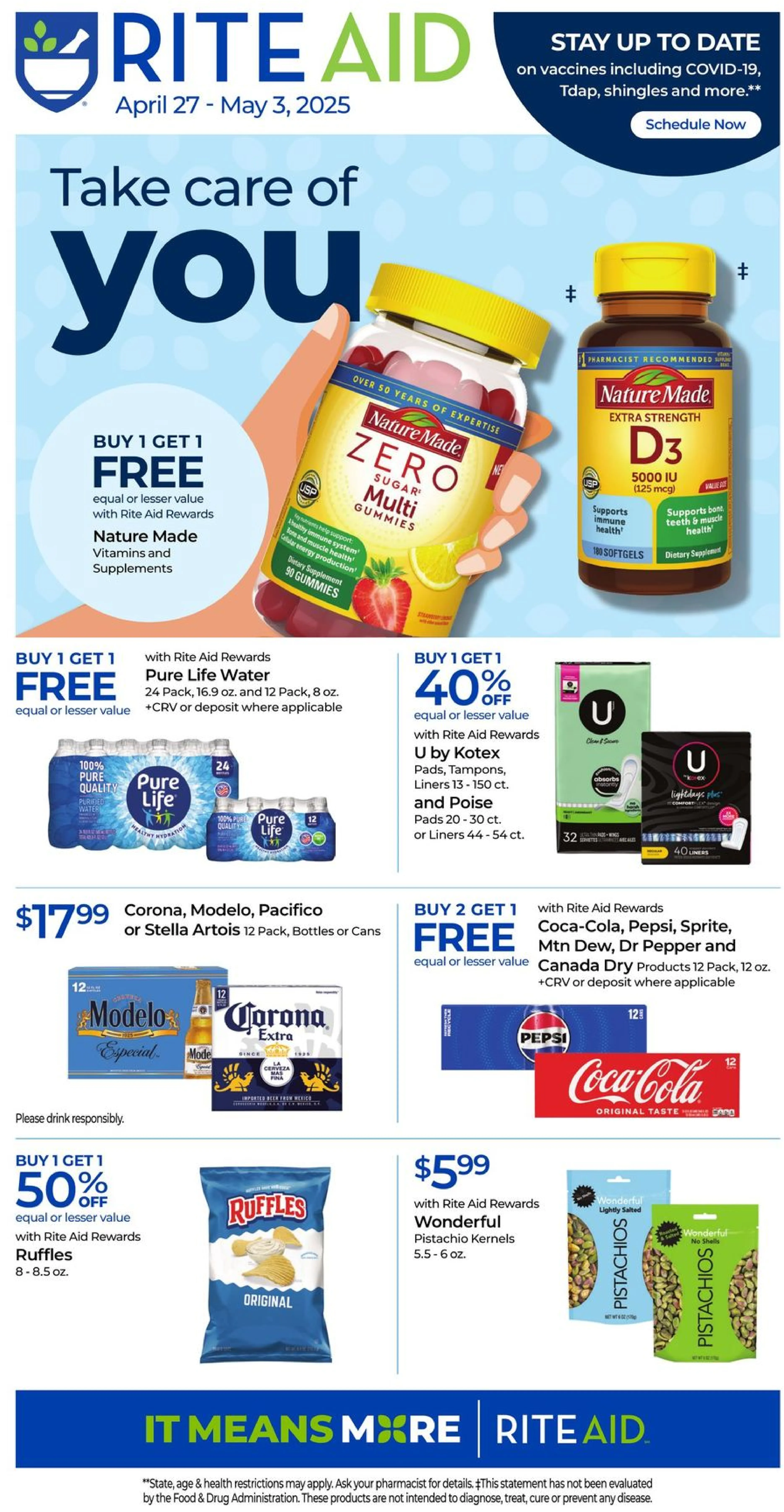 Rite Aid Weekly Ad Page 1