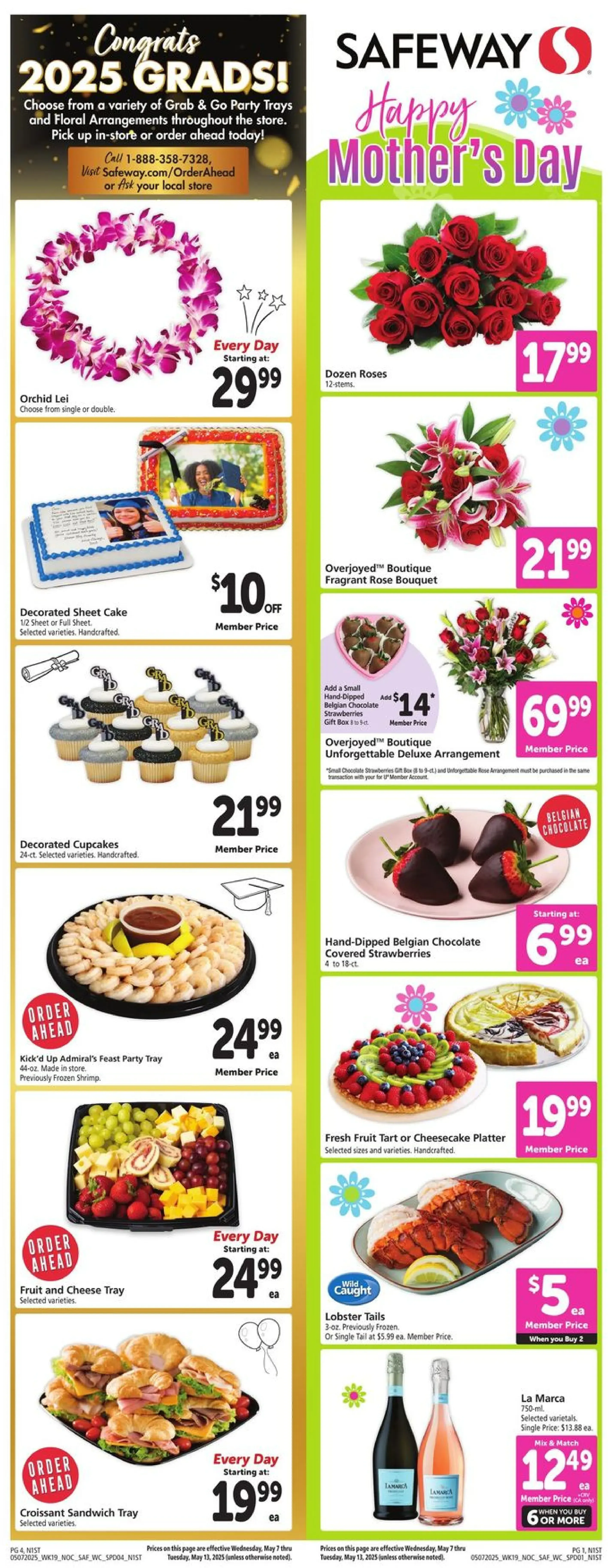 Safeway Weekly Ad Page 1