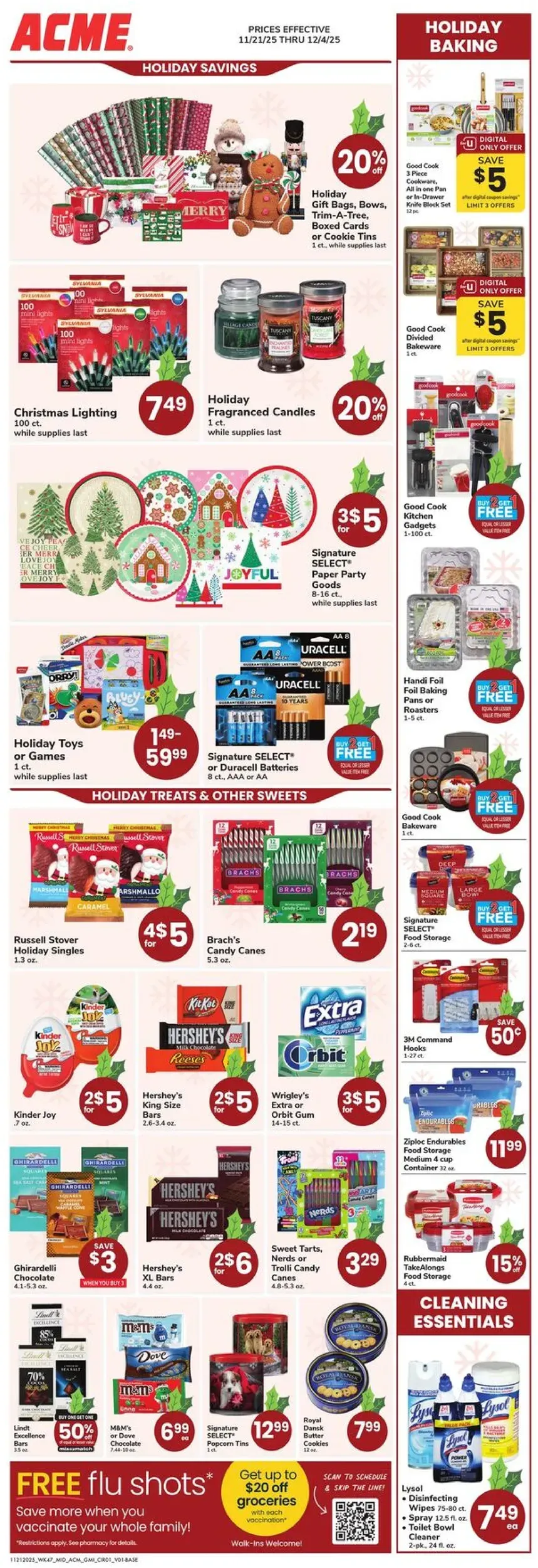 Acme Markets Weekly Ad Page 1