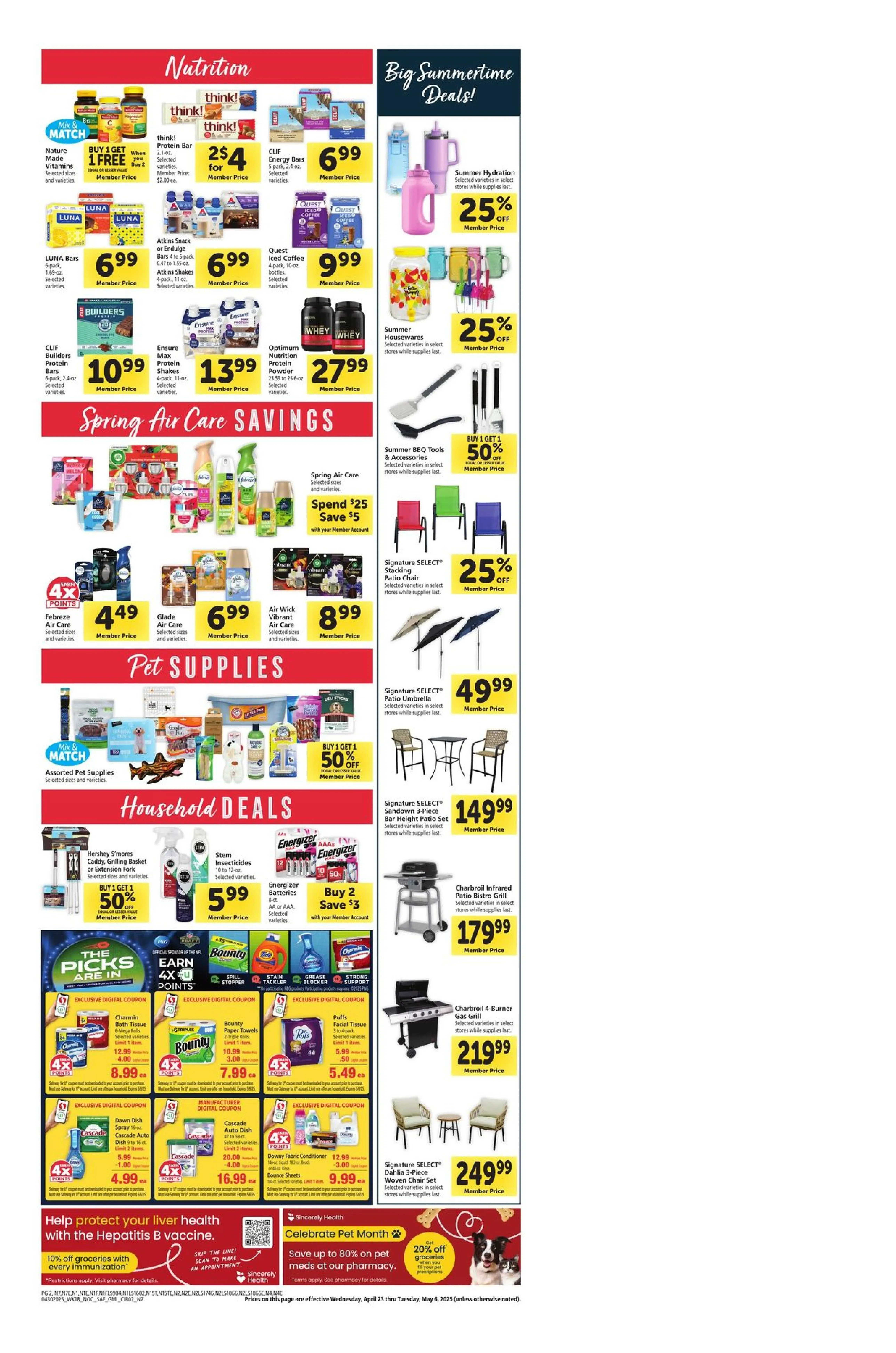 Safeway Weekly Ad Page 12