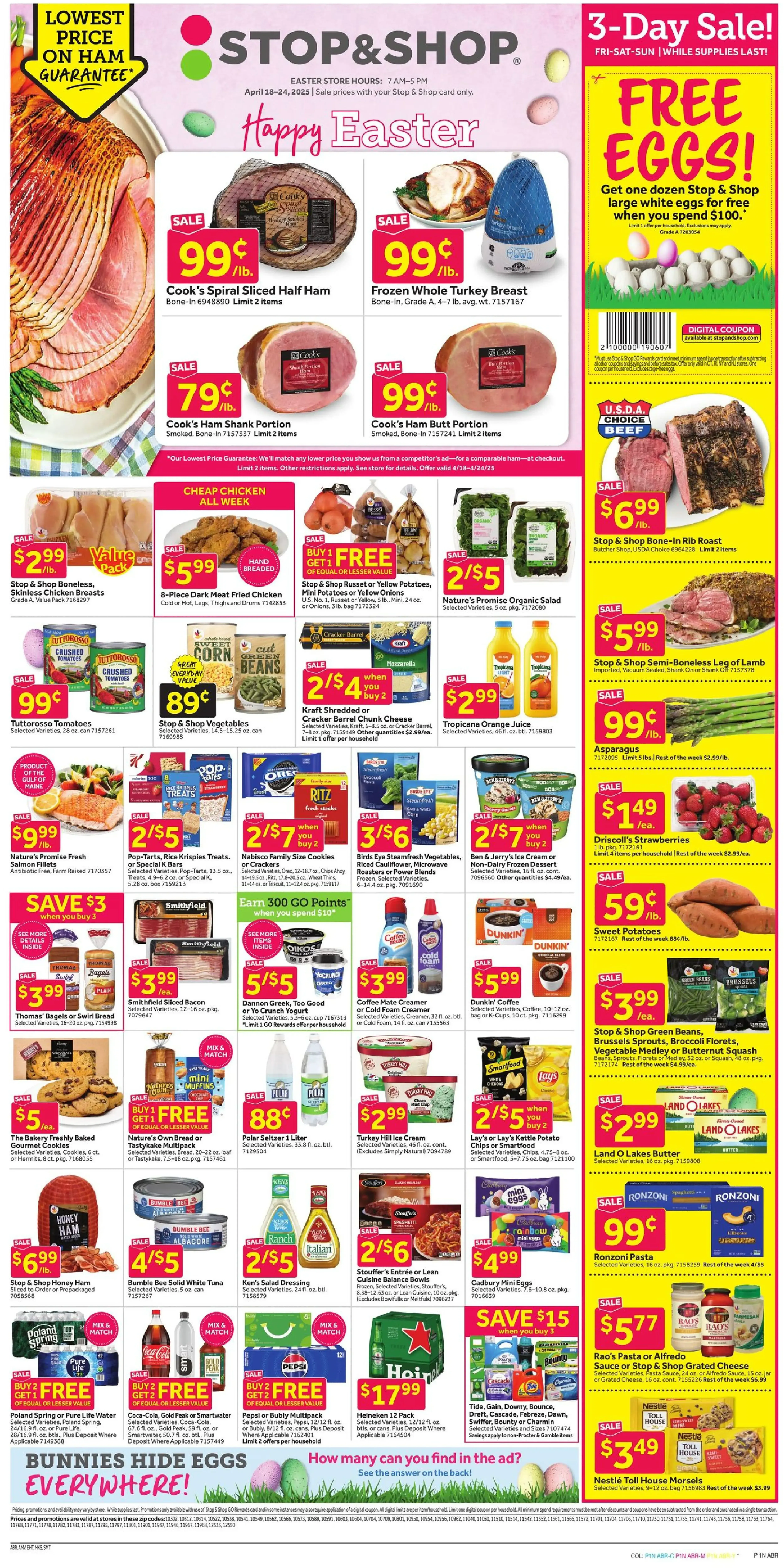 Stop  Shop Weekly Ad Page 1