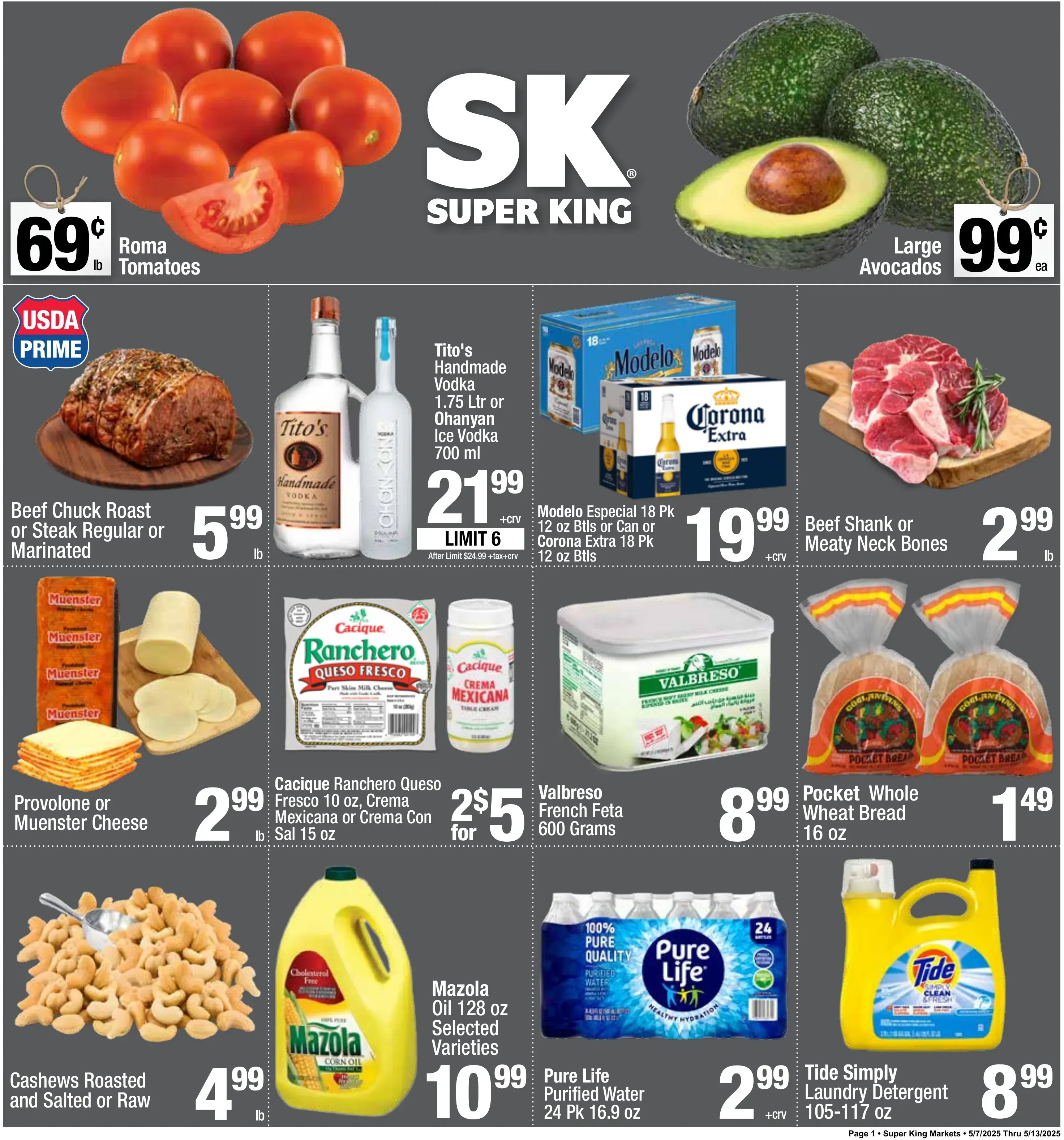 Super King Markets Weekly Ad Page 1