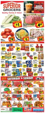 Superior Grocers flyer preview