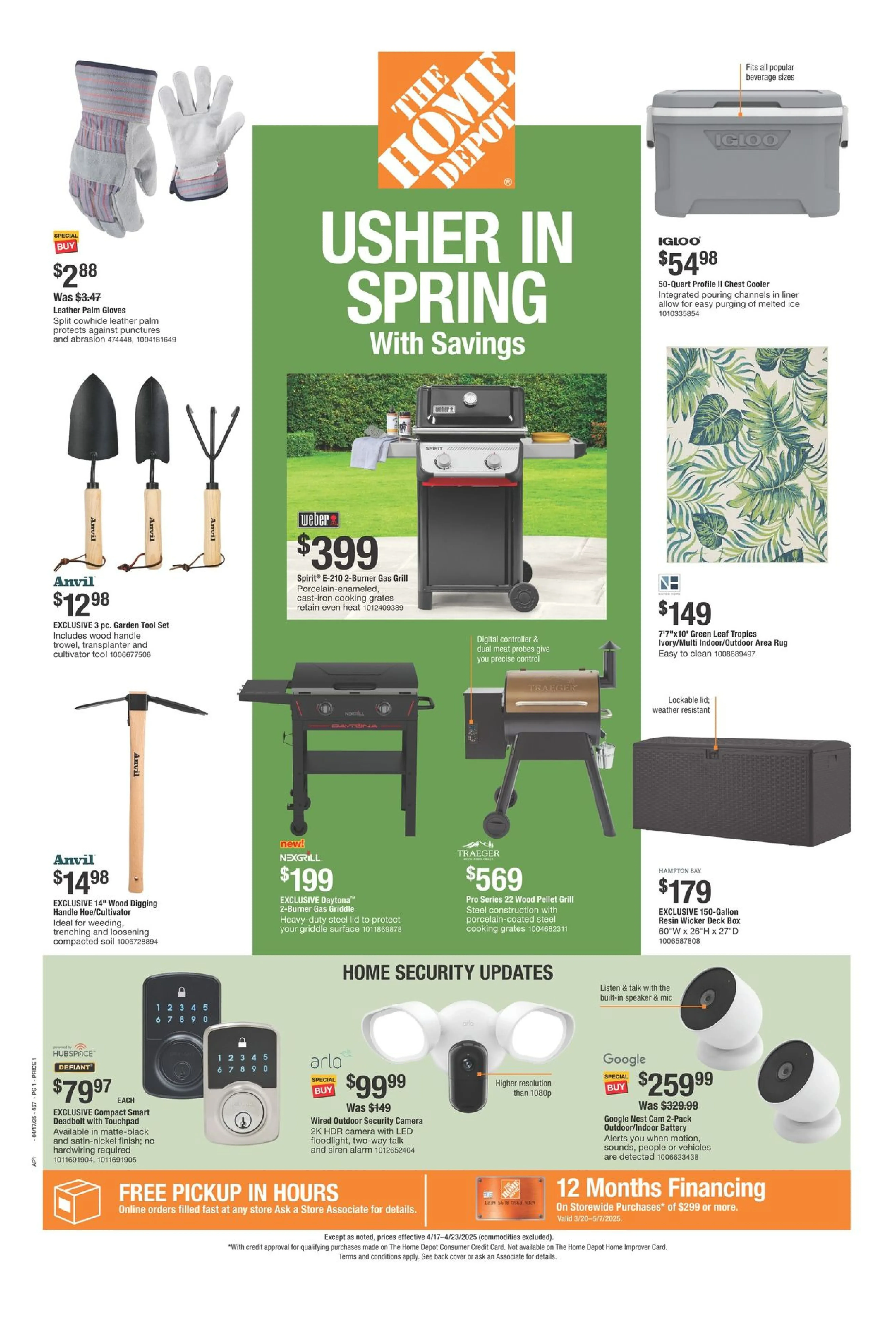 The Home Depot Weekly Ad Page 1