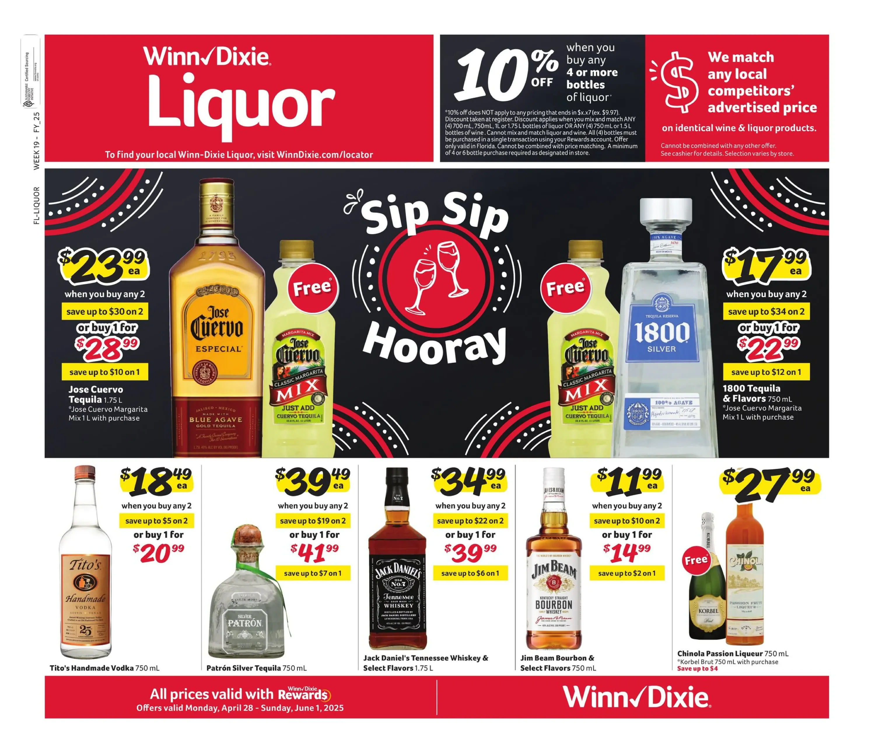 Winn-Dixie Weekly Ad Page 1
