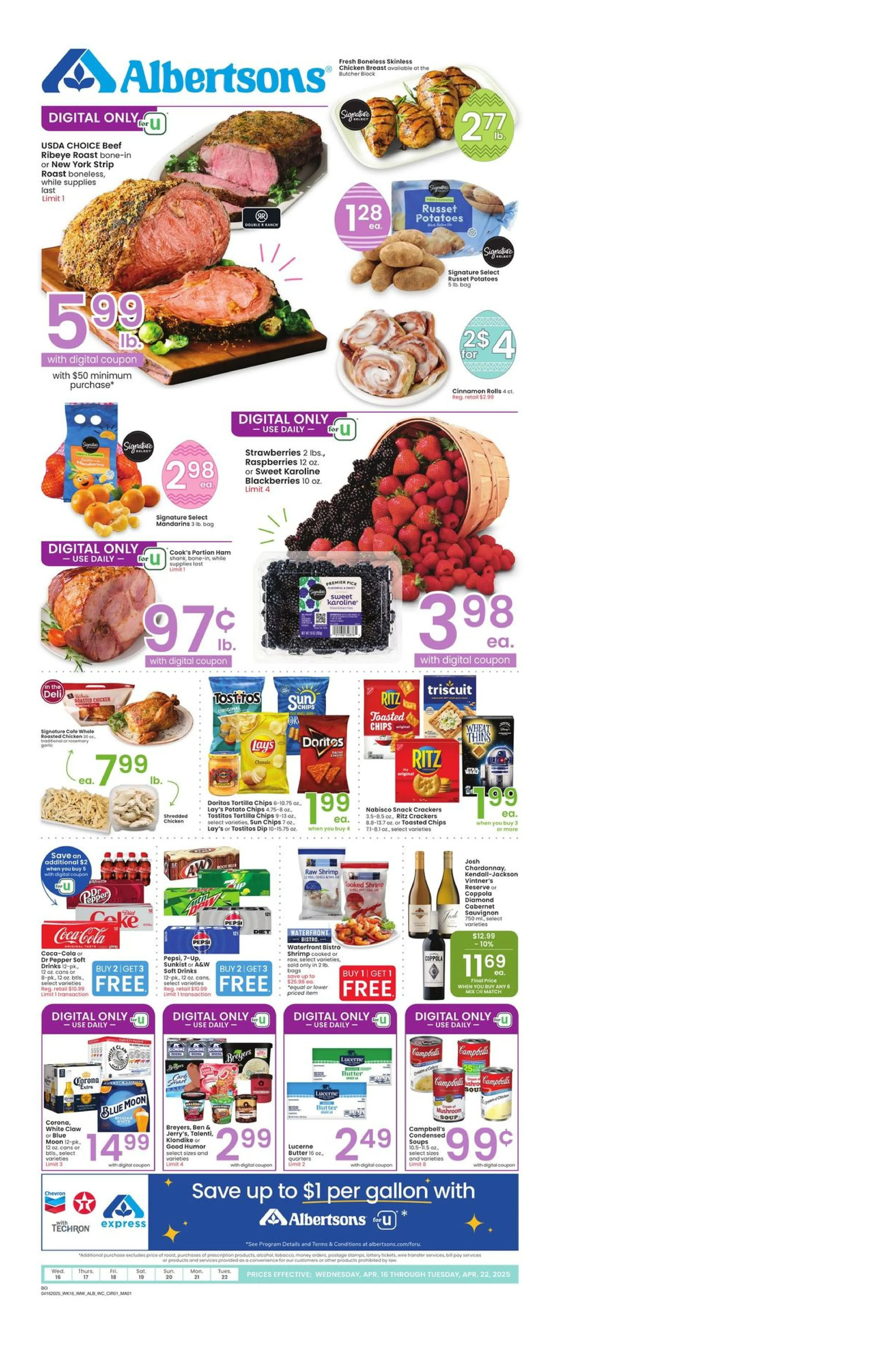 Albertsons Weekly Ad Page 1