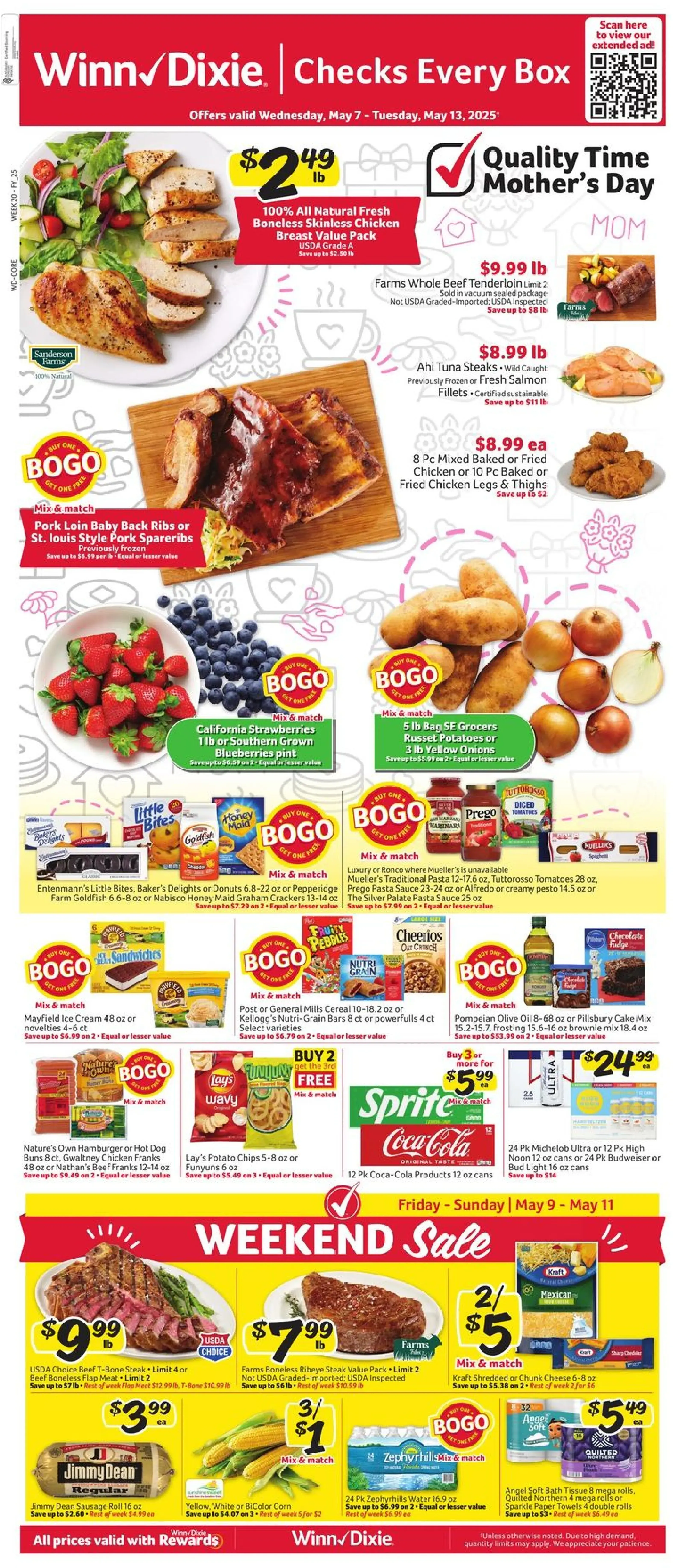 Winn-Dixie Weekly Ad Page 1