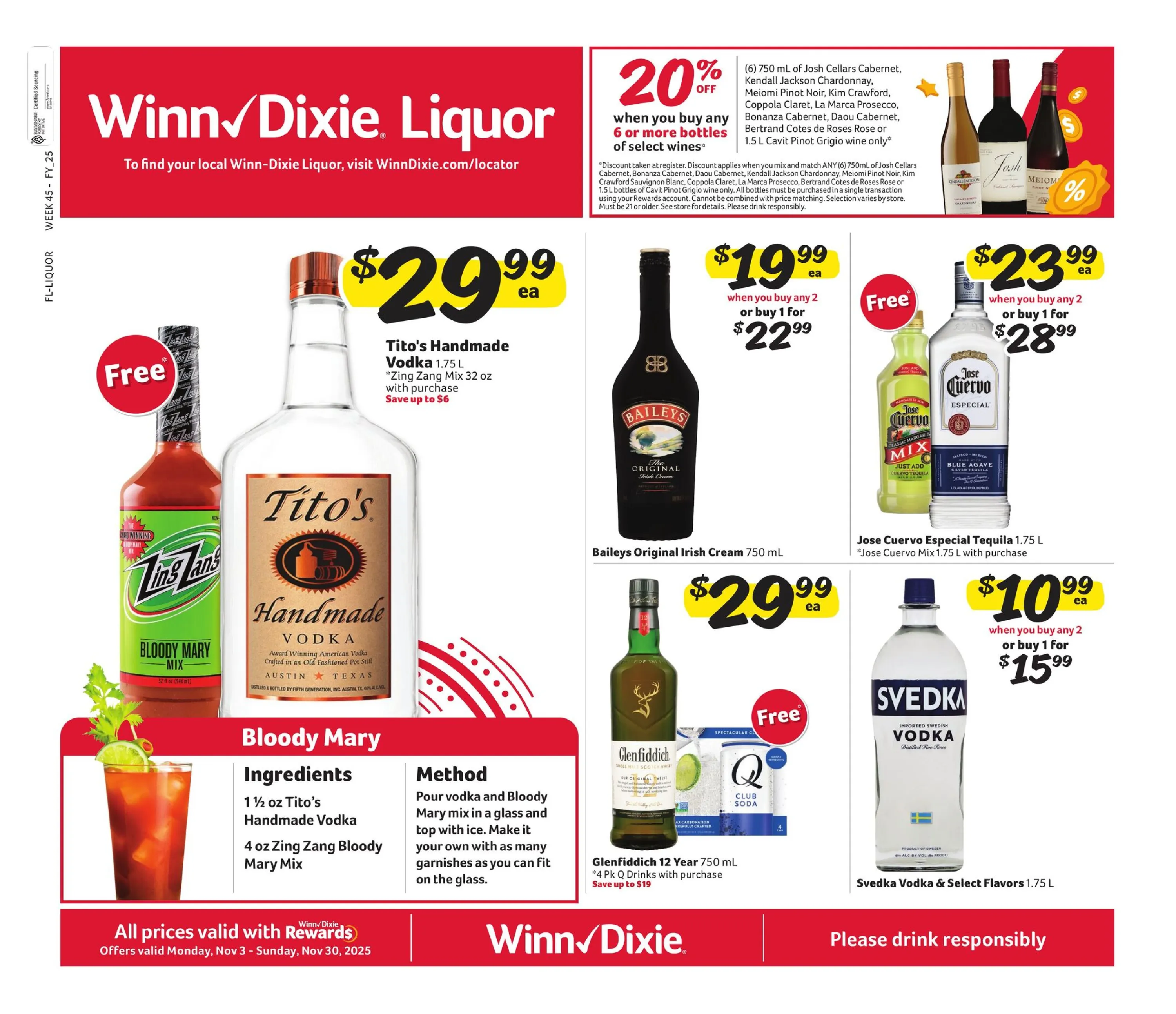 Winn-Dixie Weekly Ad Page 1