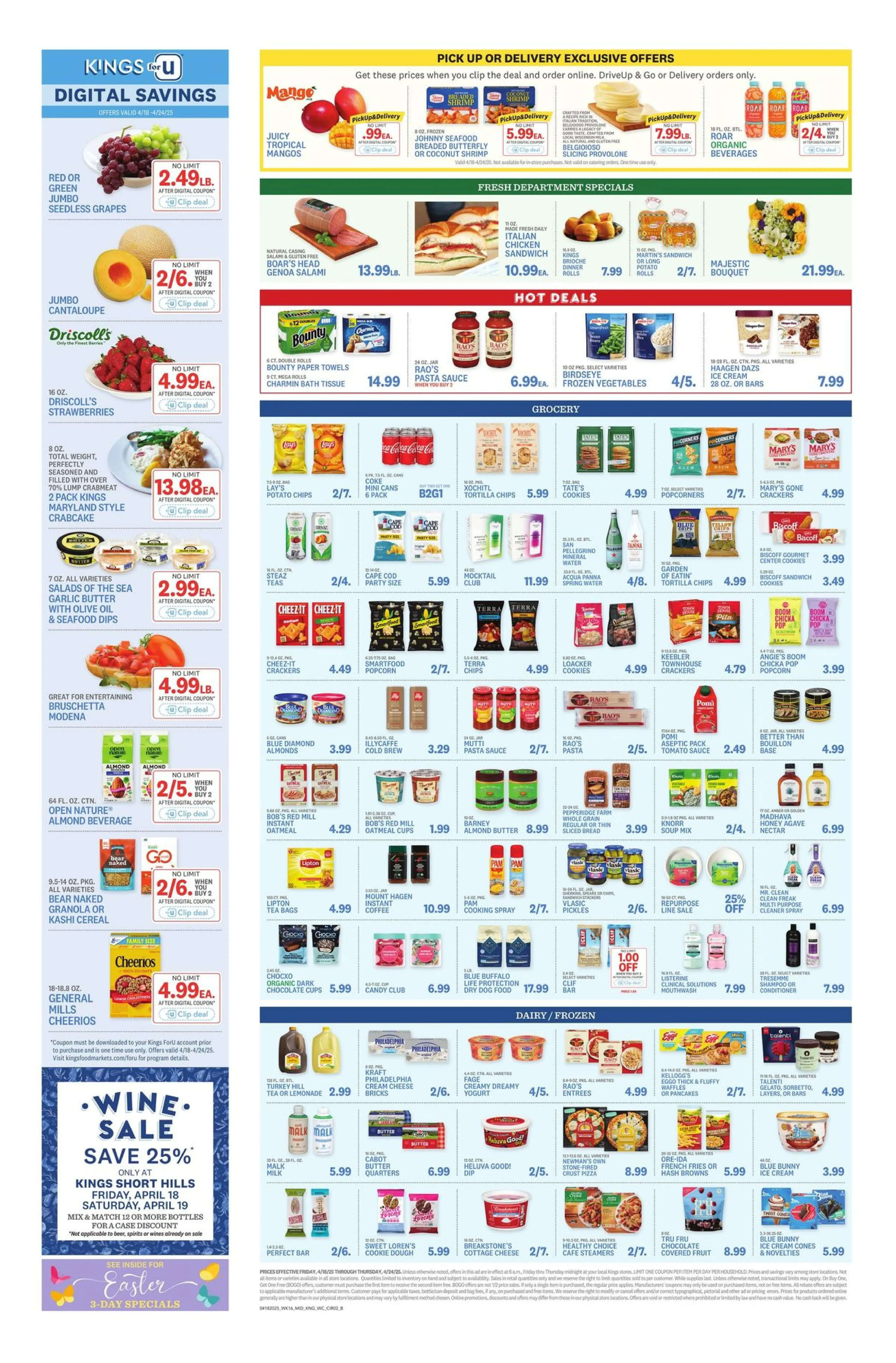 Kings Food Markets Weekly Ad Page 2