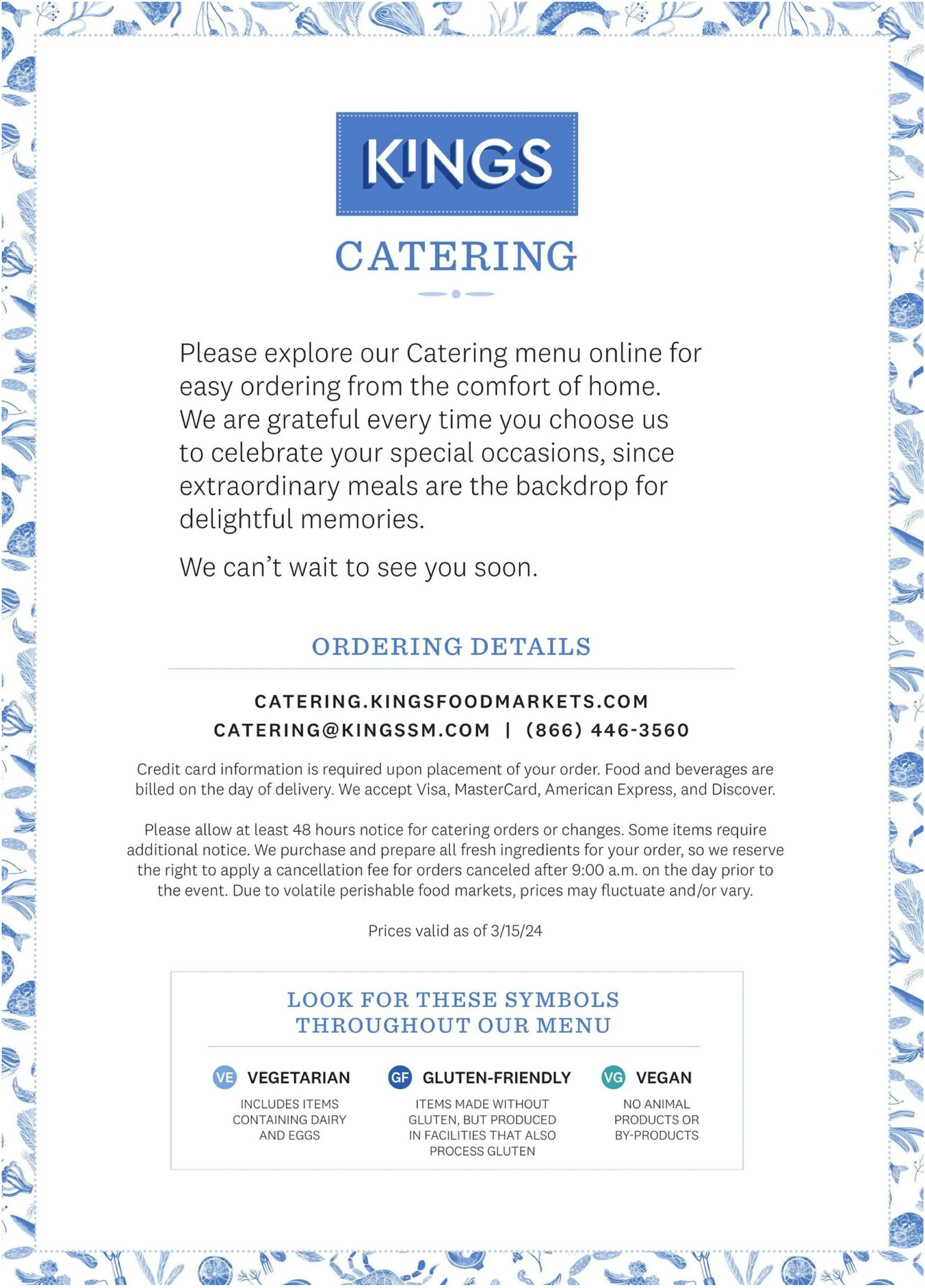 Kings Food Markets Weekly Ad Page 2