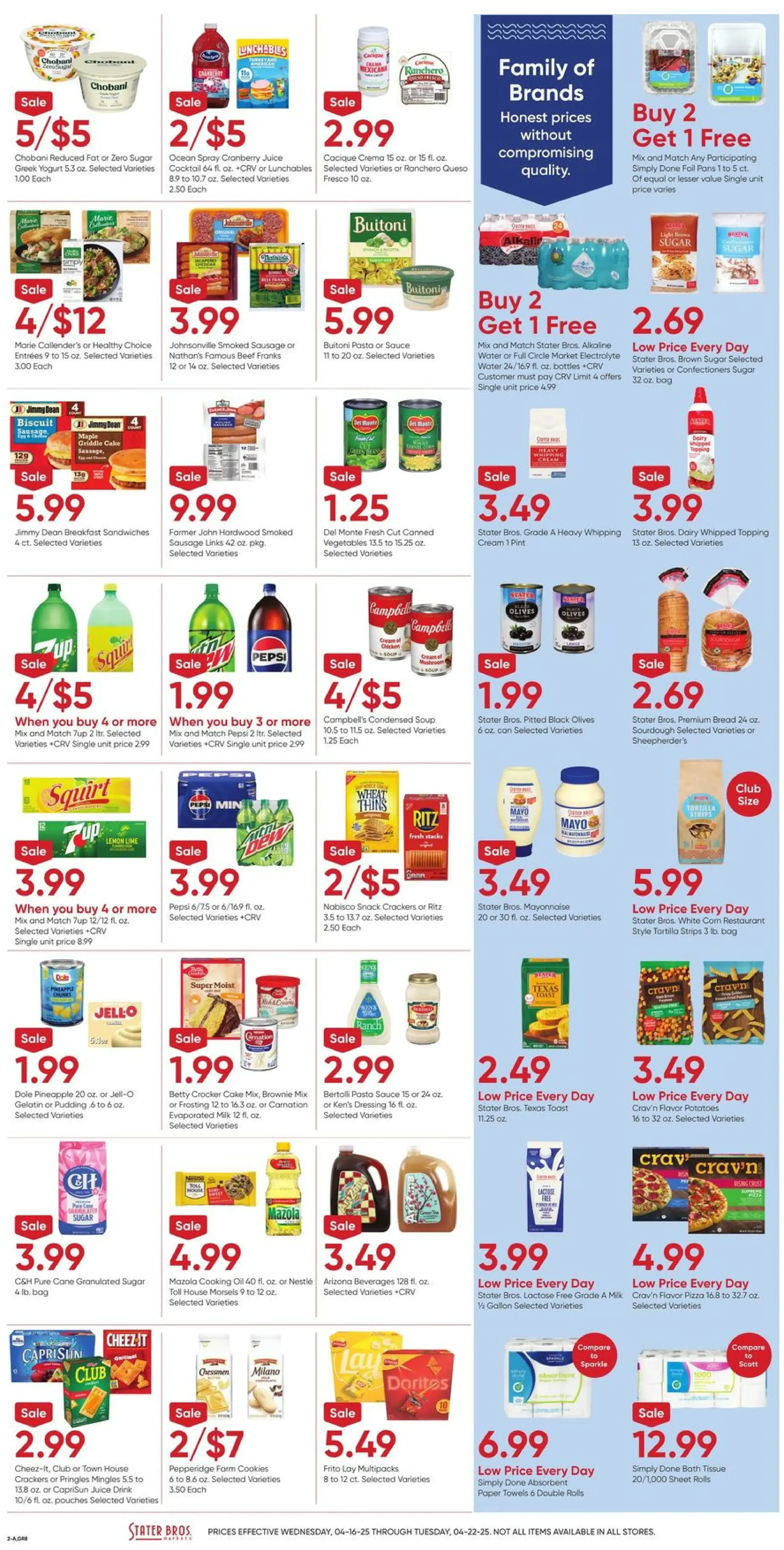 Stater Bros Markets Weekly Ad Page 2