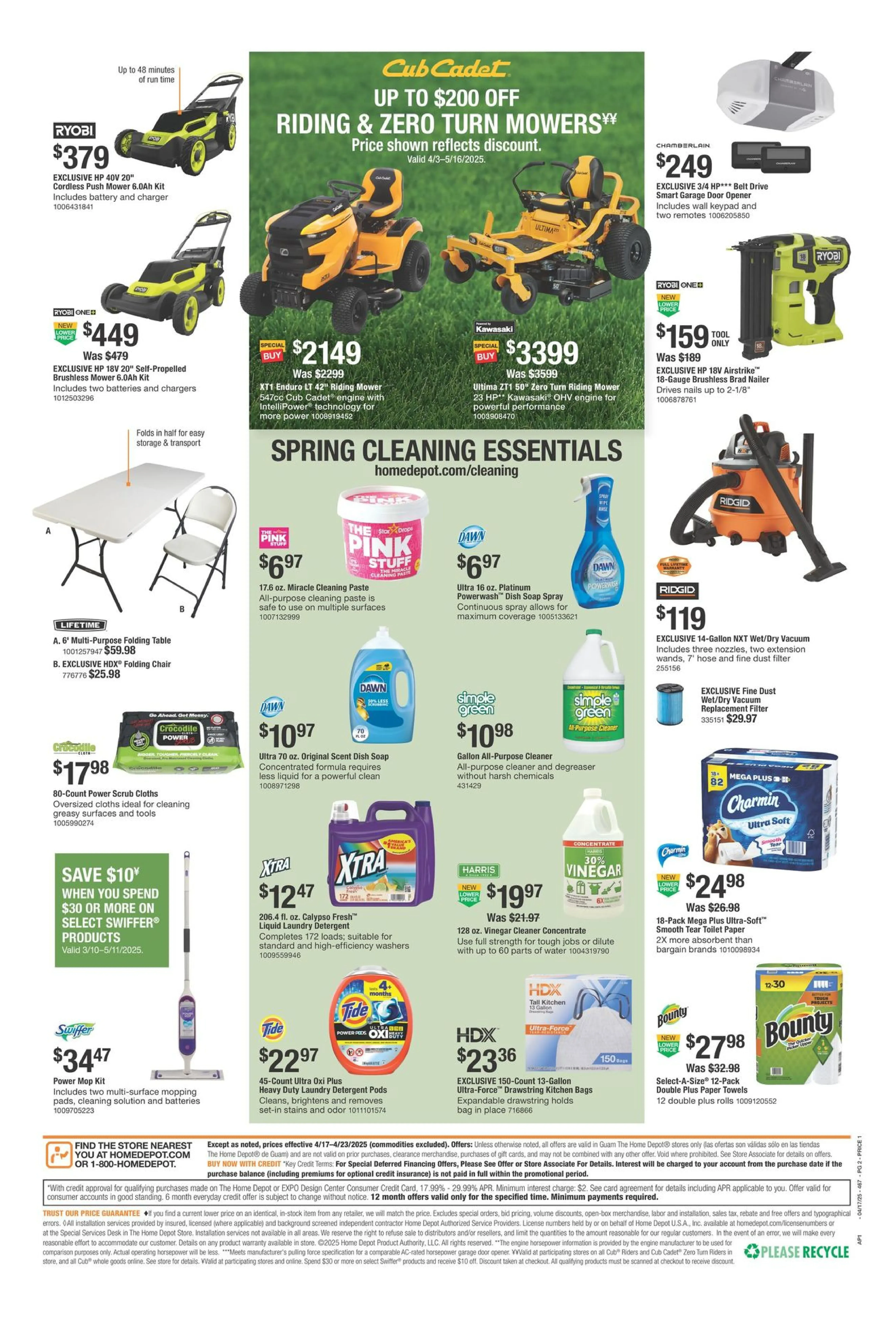 The Home Depot Weekly Ad Page 2