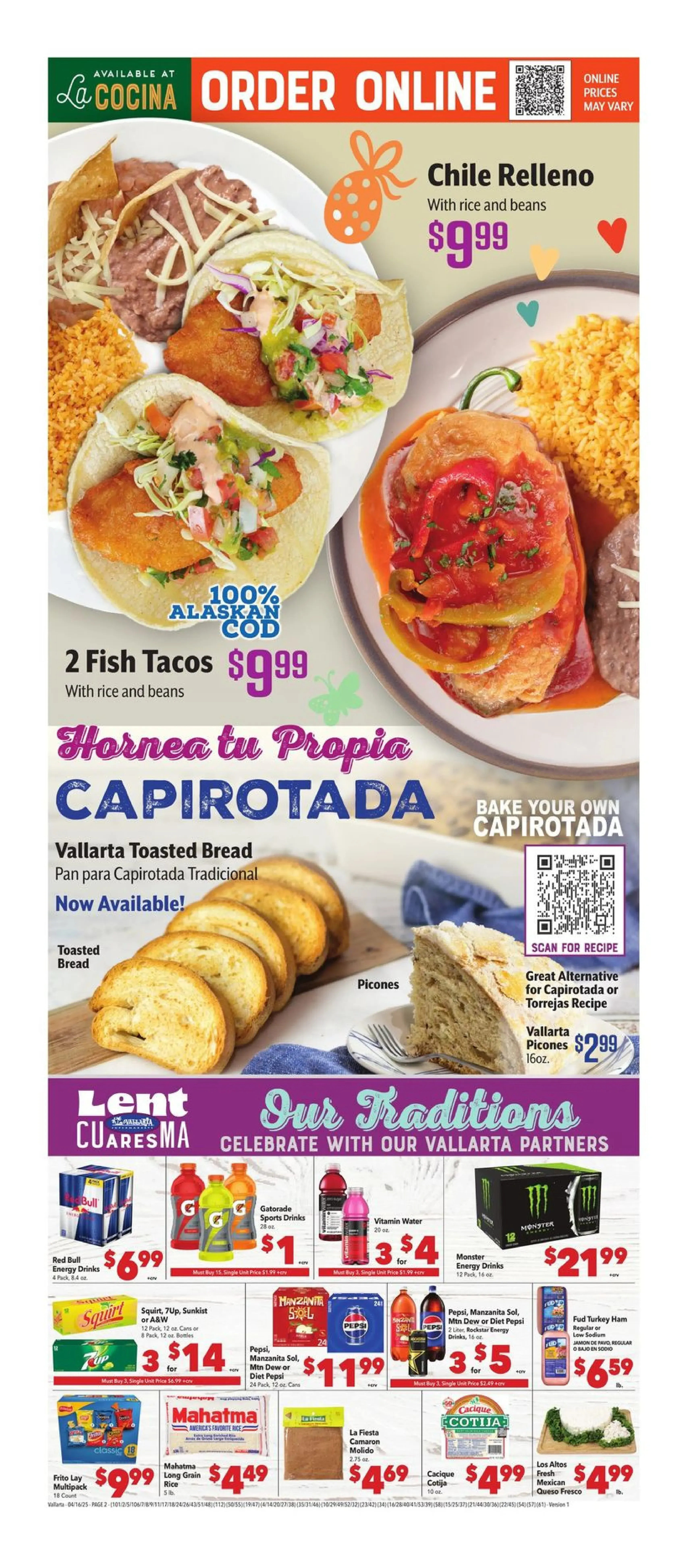 Vallarta Supermarkets Weekly Ad Page 2