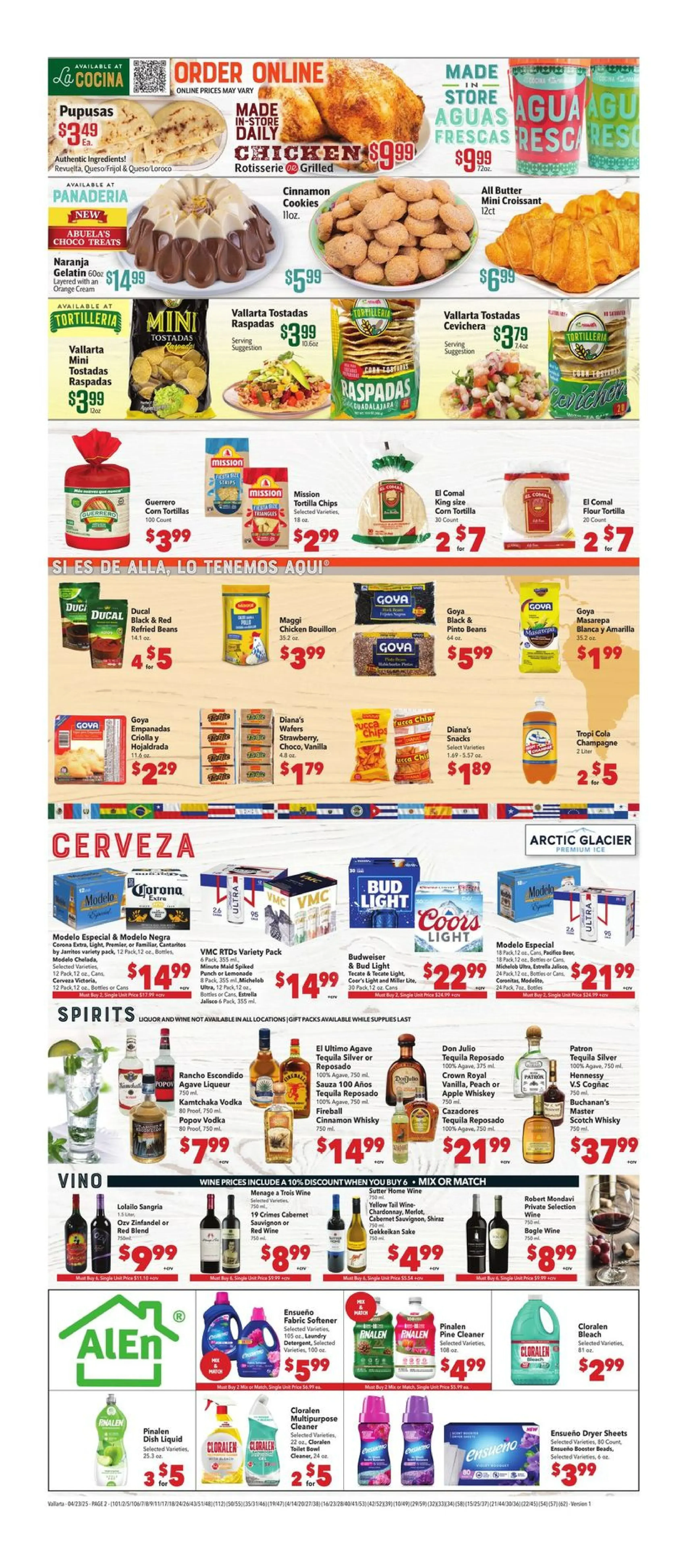 Vallarta Supermarkets Weekly Ad Page 2