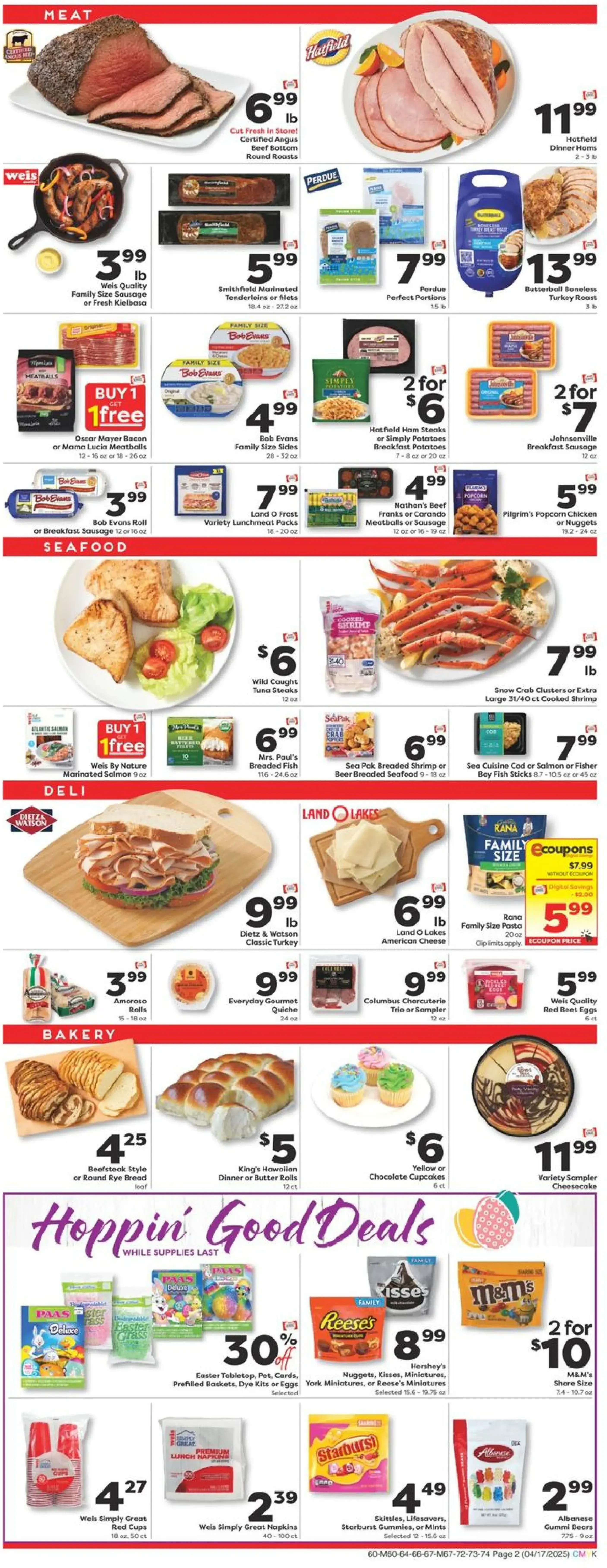 Weis Markets Weekly Ad Page 2