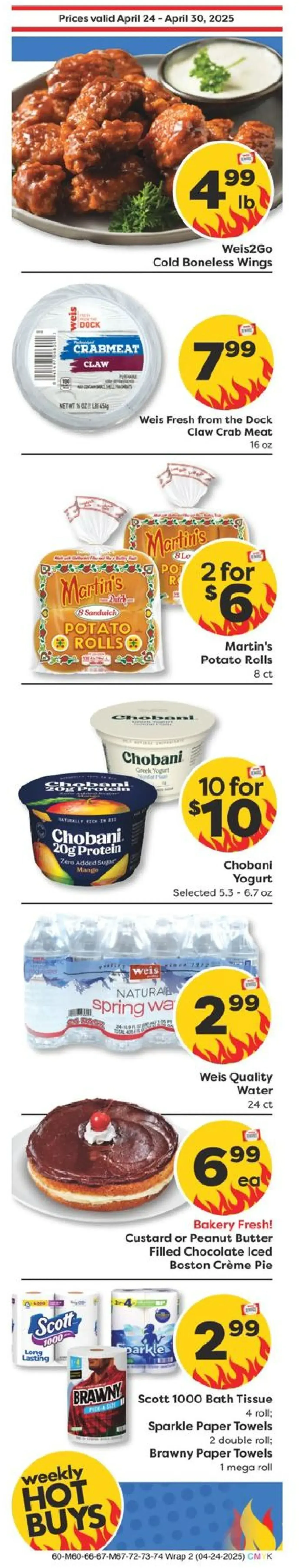 Weis Markets Weekly Ad Page 2