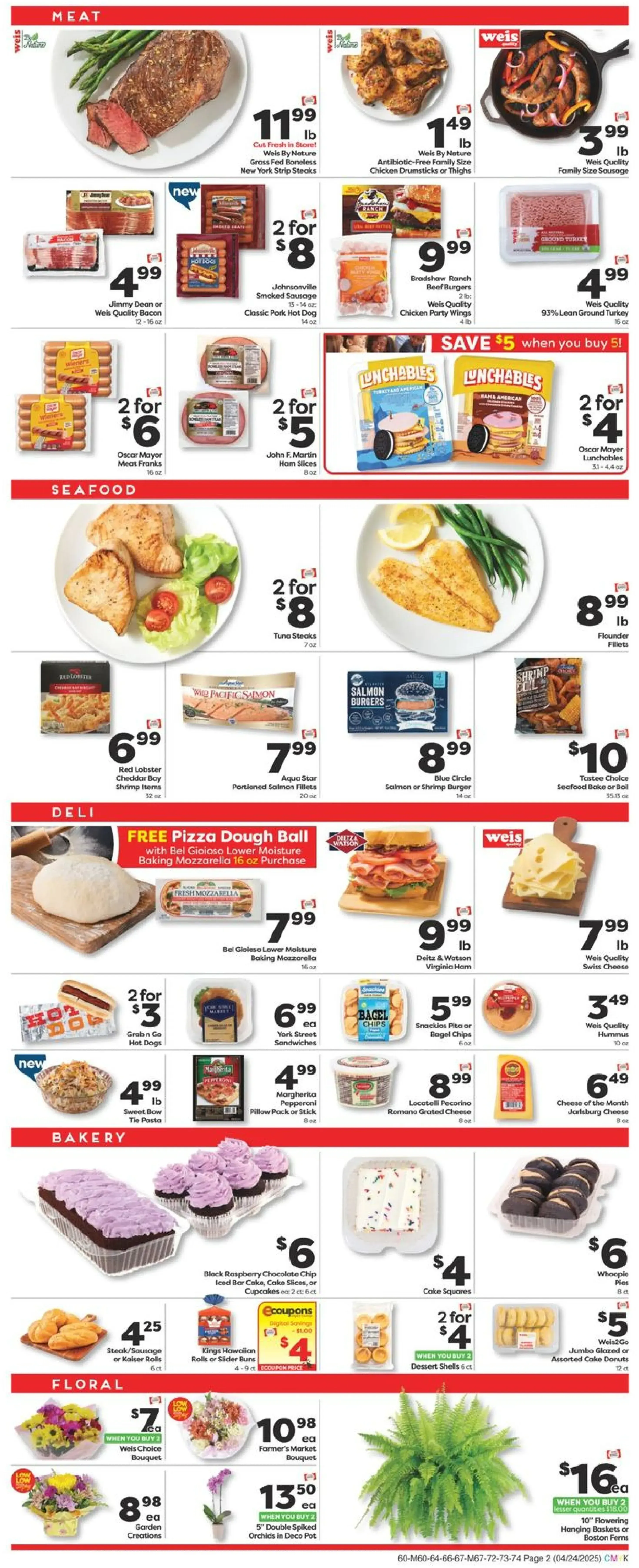 Weis Markets Weekly Ad Page 2