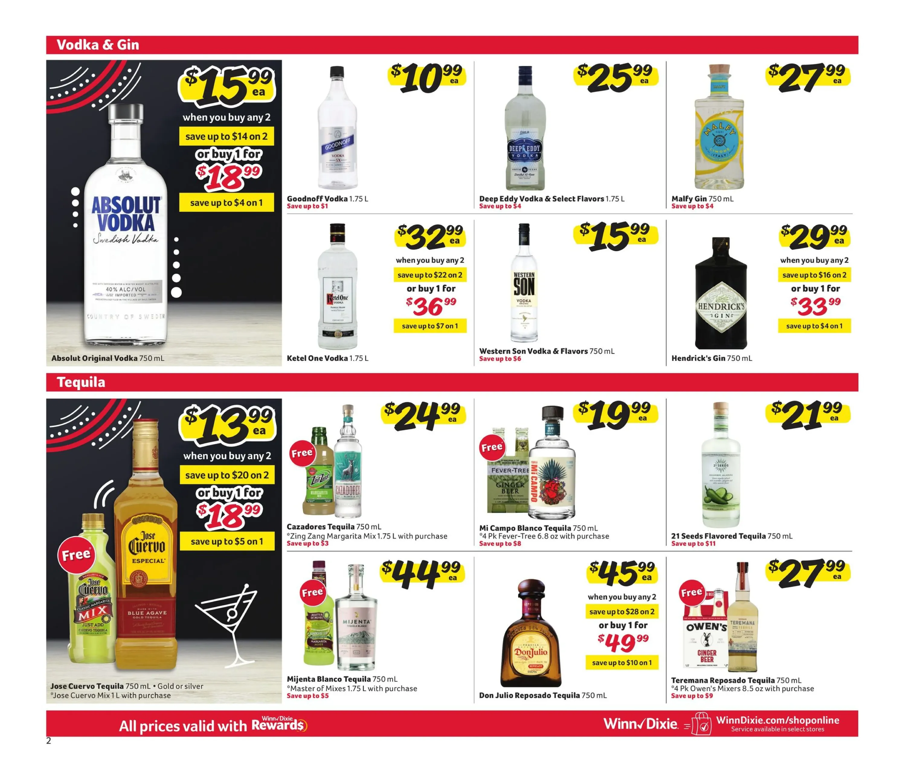 Winn-Dixie Weekly Ad Page 2