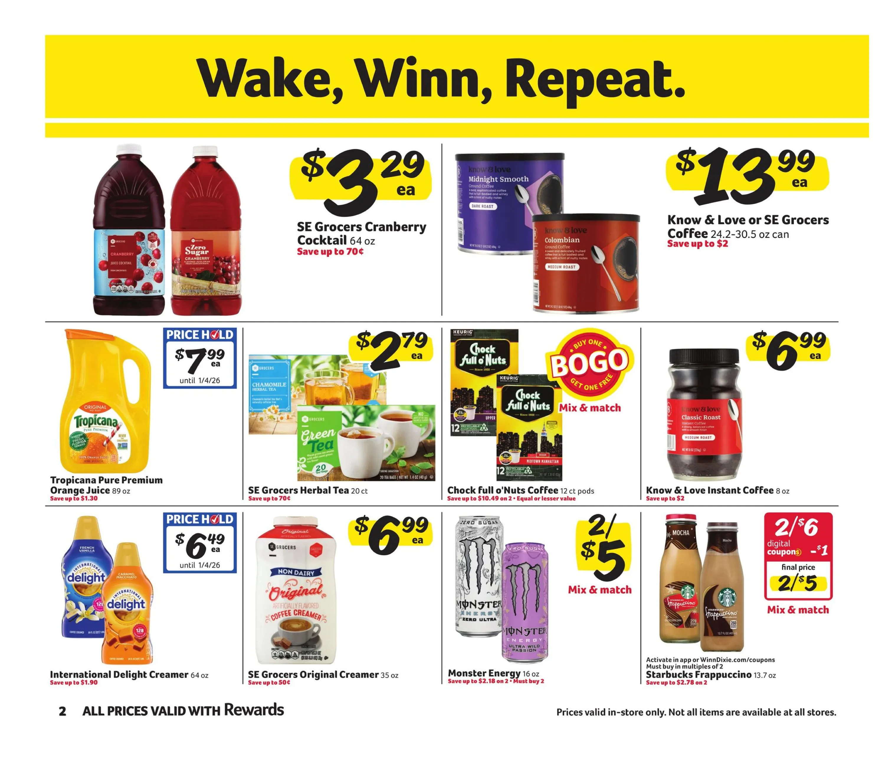Winn-Dixie Weekly Ad Page 2