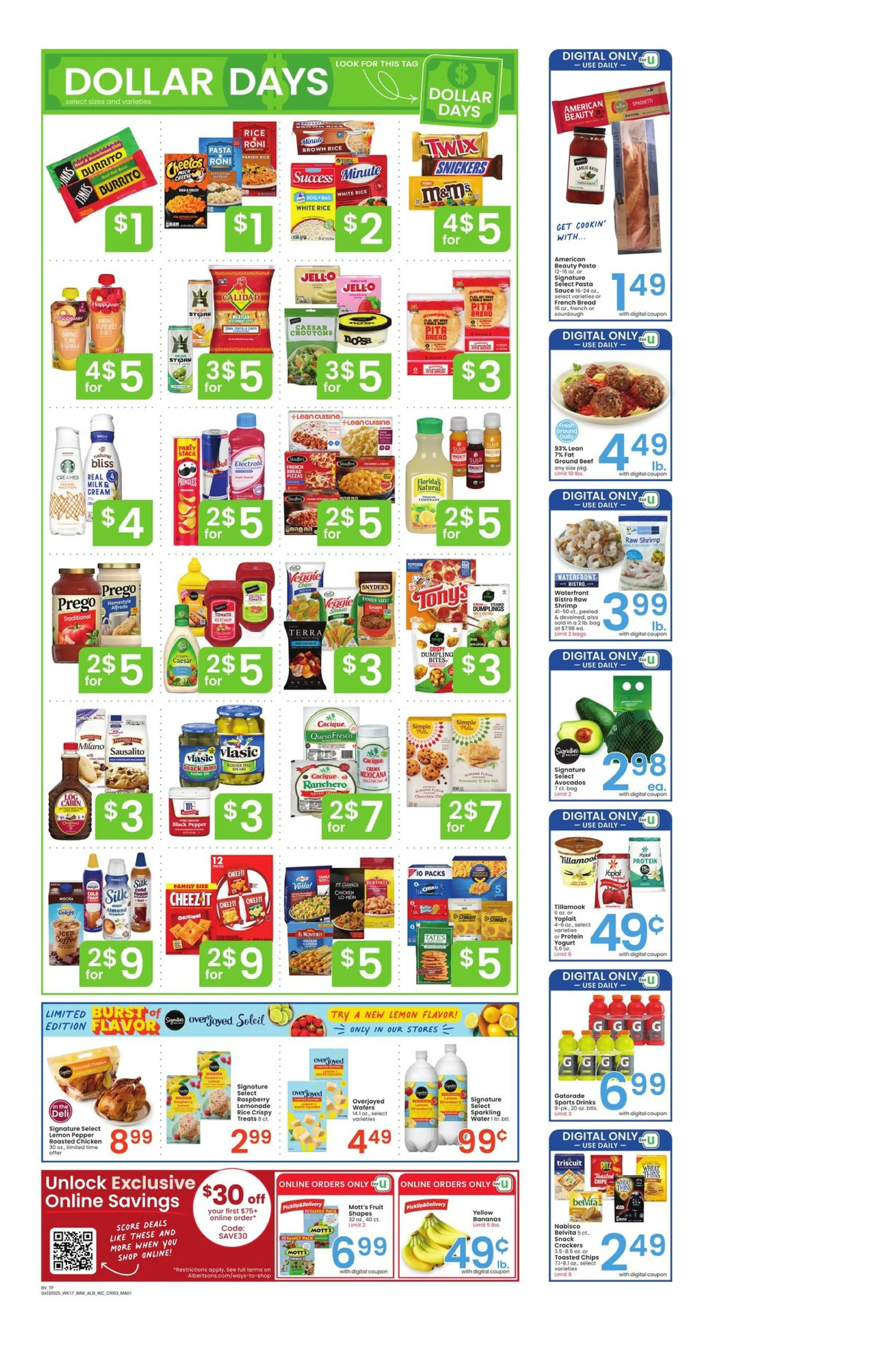 Albertsons Weekly Ad Page 2