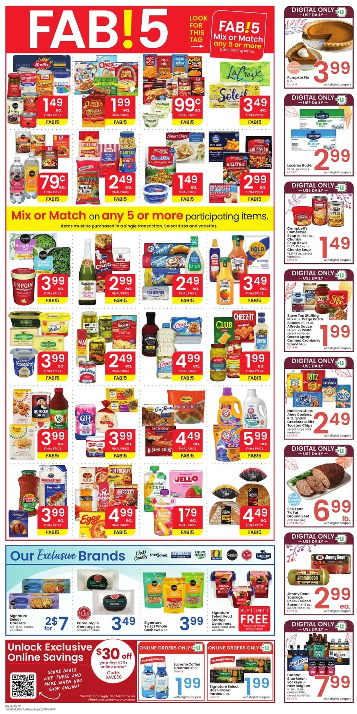 Albertsons Weekly Ad Page 2
