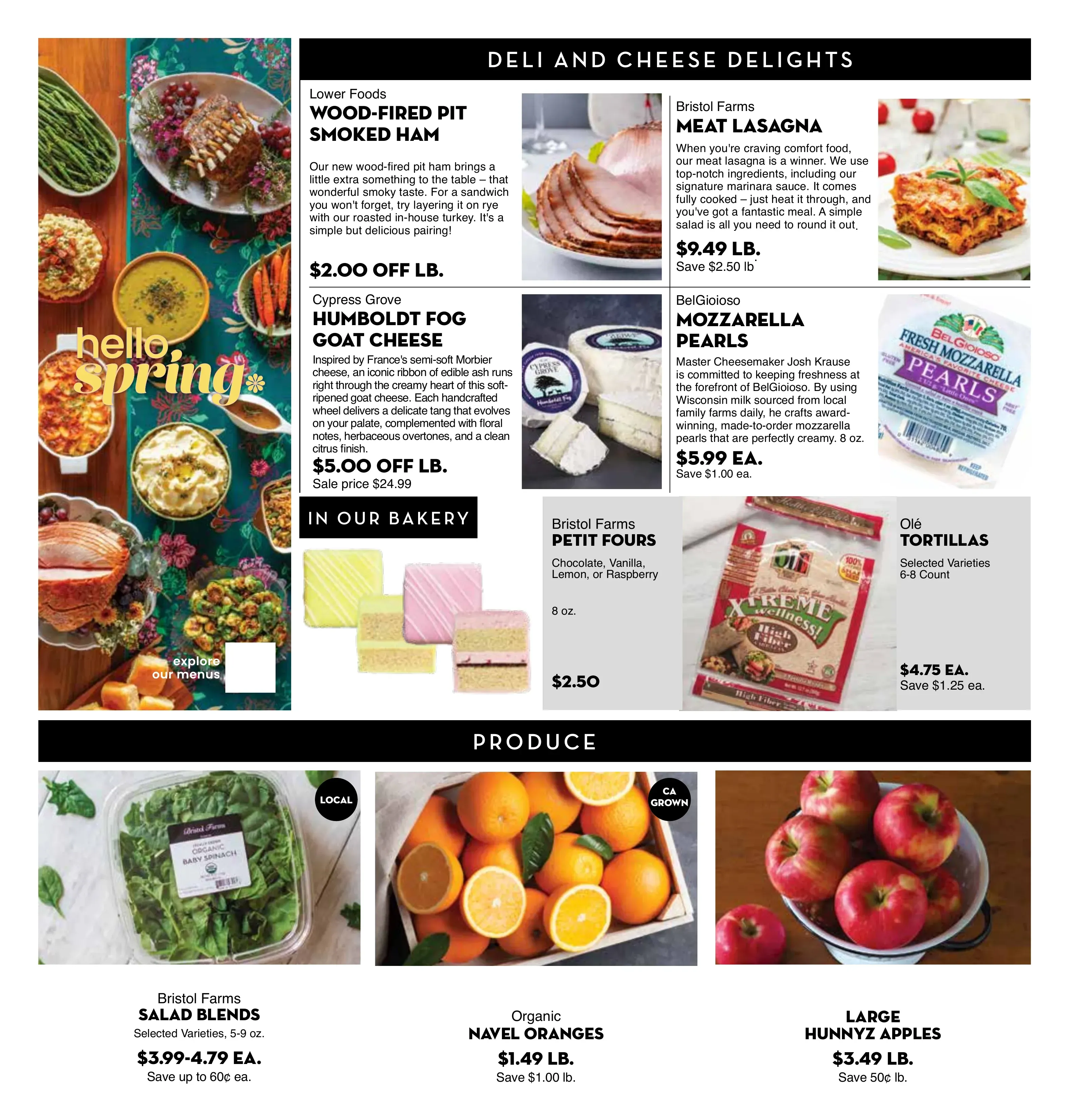 Bristol Farms Weekly Ad Page 2