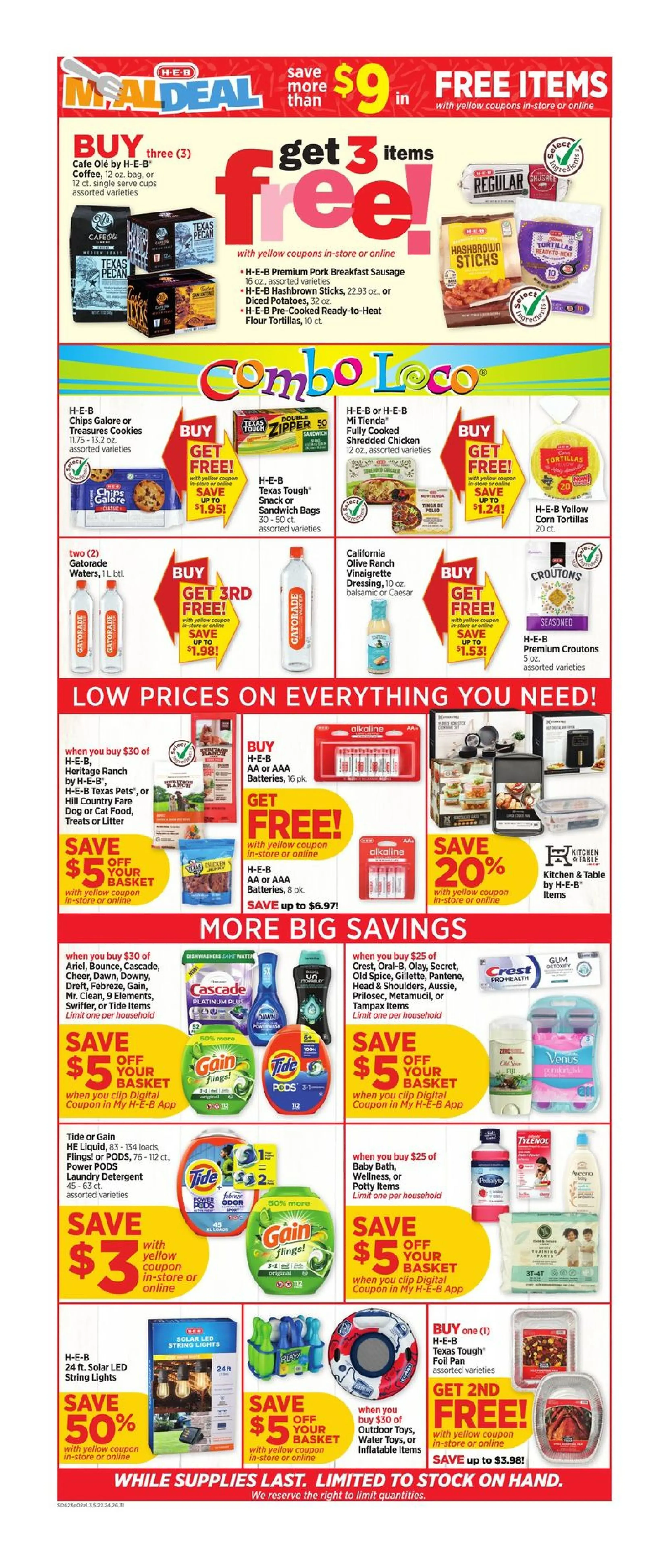 Heb Weekly Ad Page 2