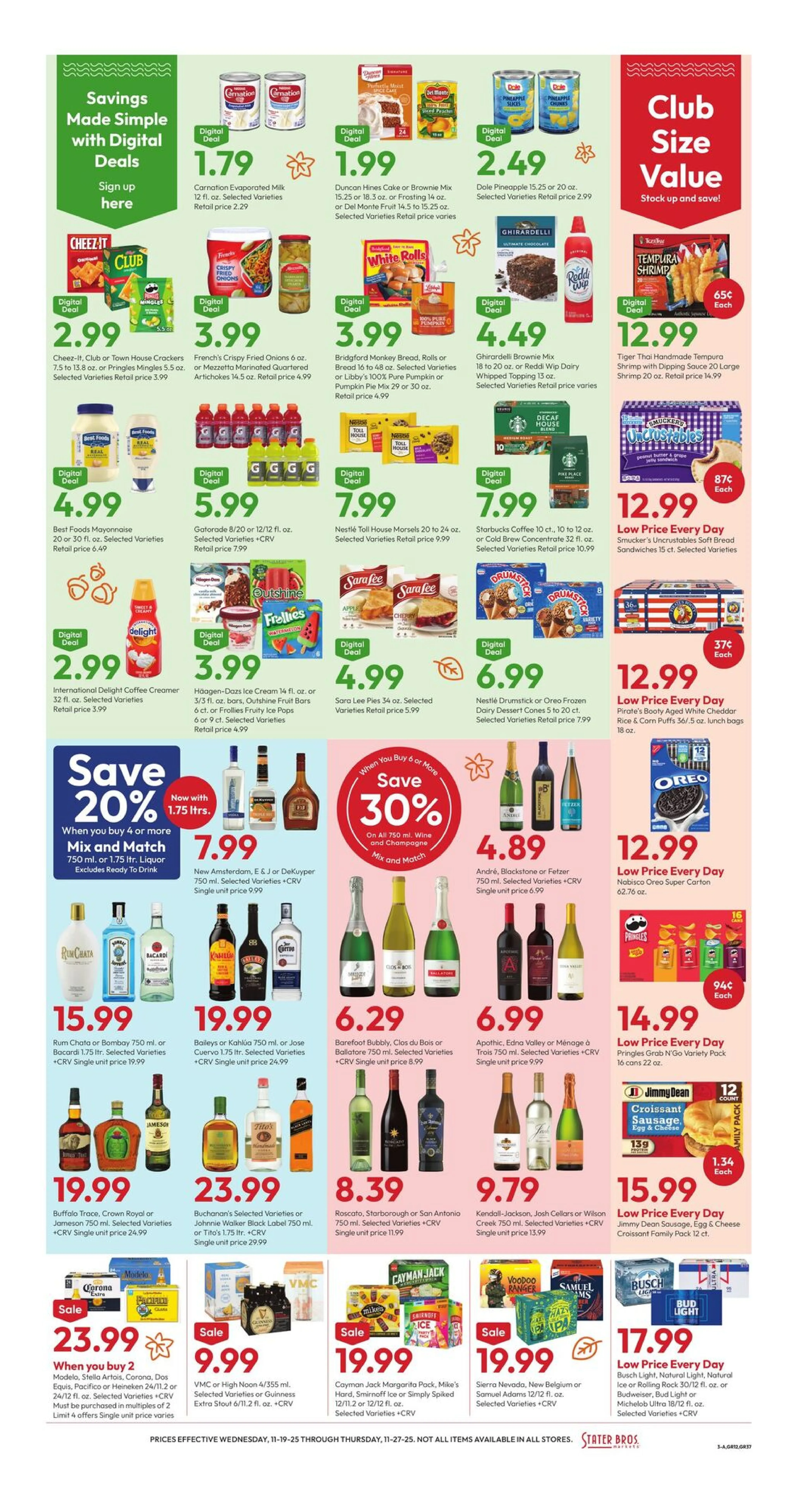 Stater Bros Markets Weekly Ad Page 3