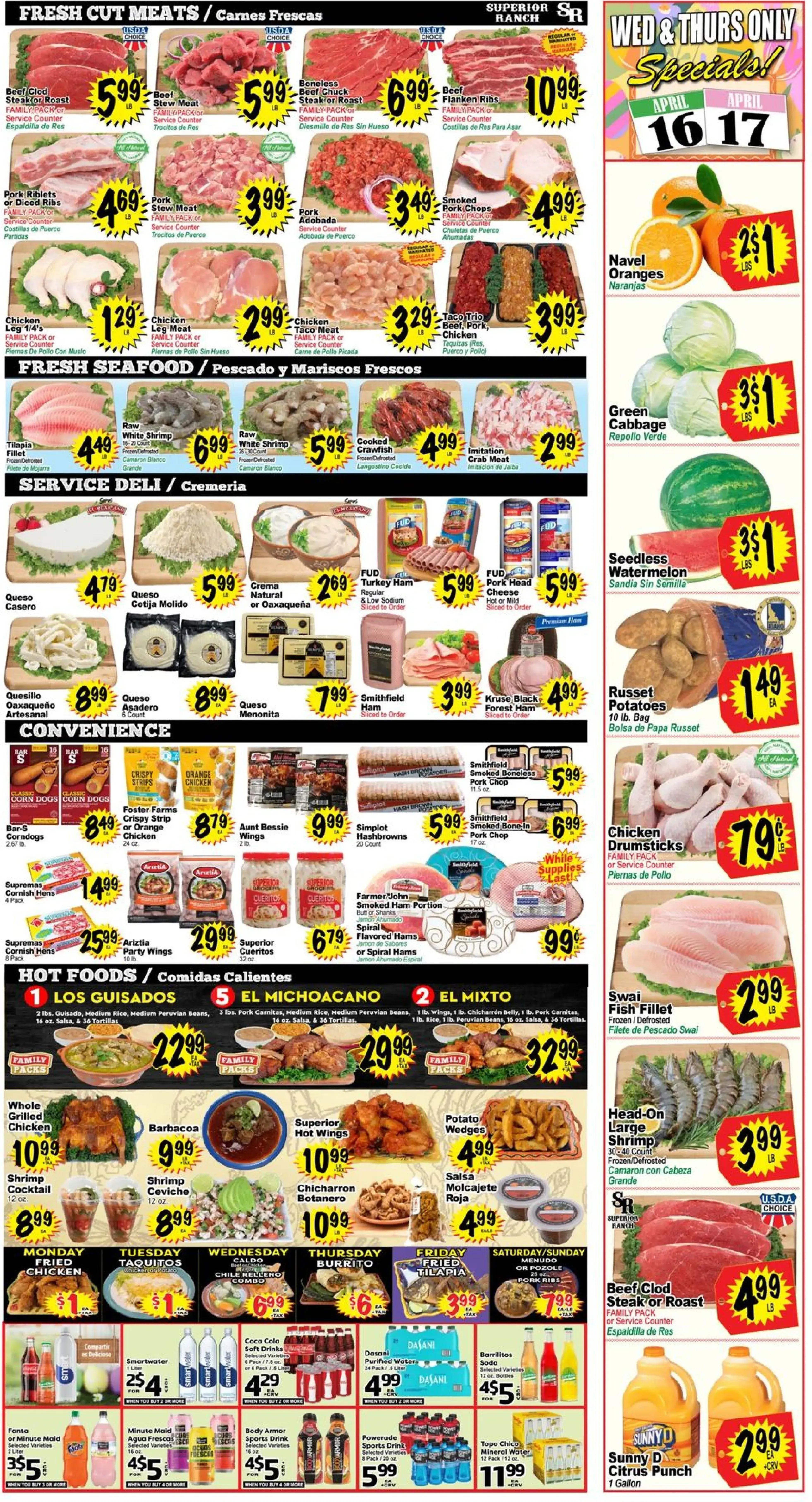 Superior Grocers Weekly Ad Page 3