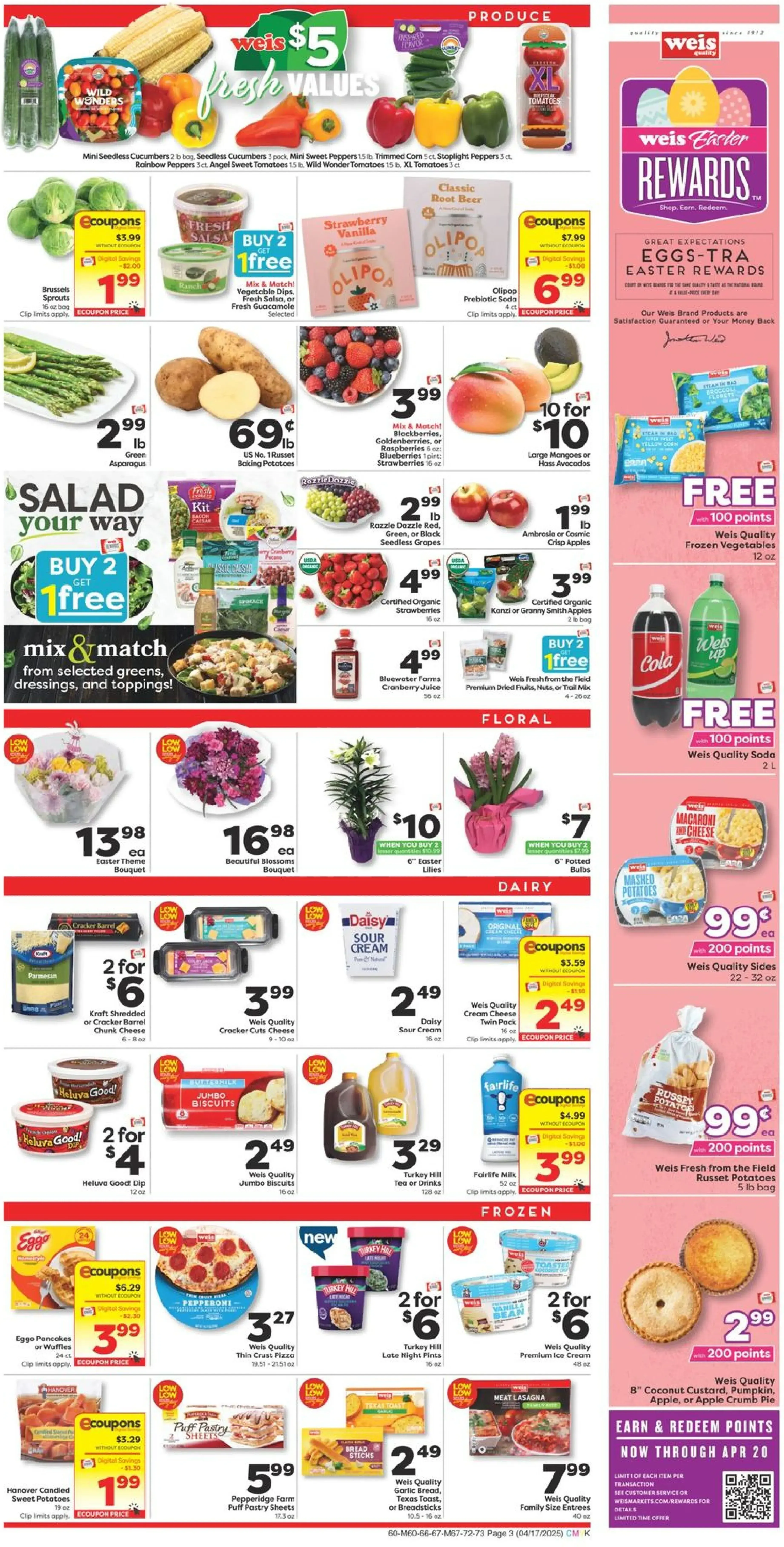 Weis Markets Weekly Ad Page 3
