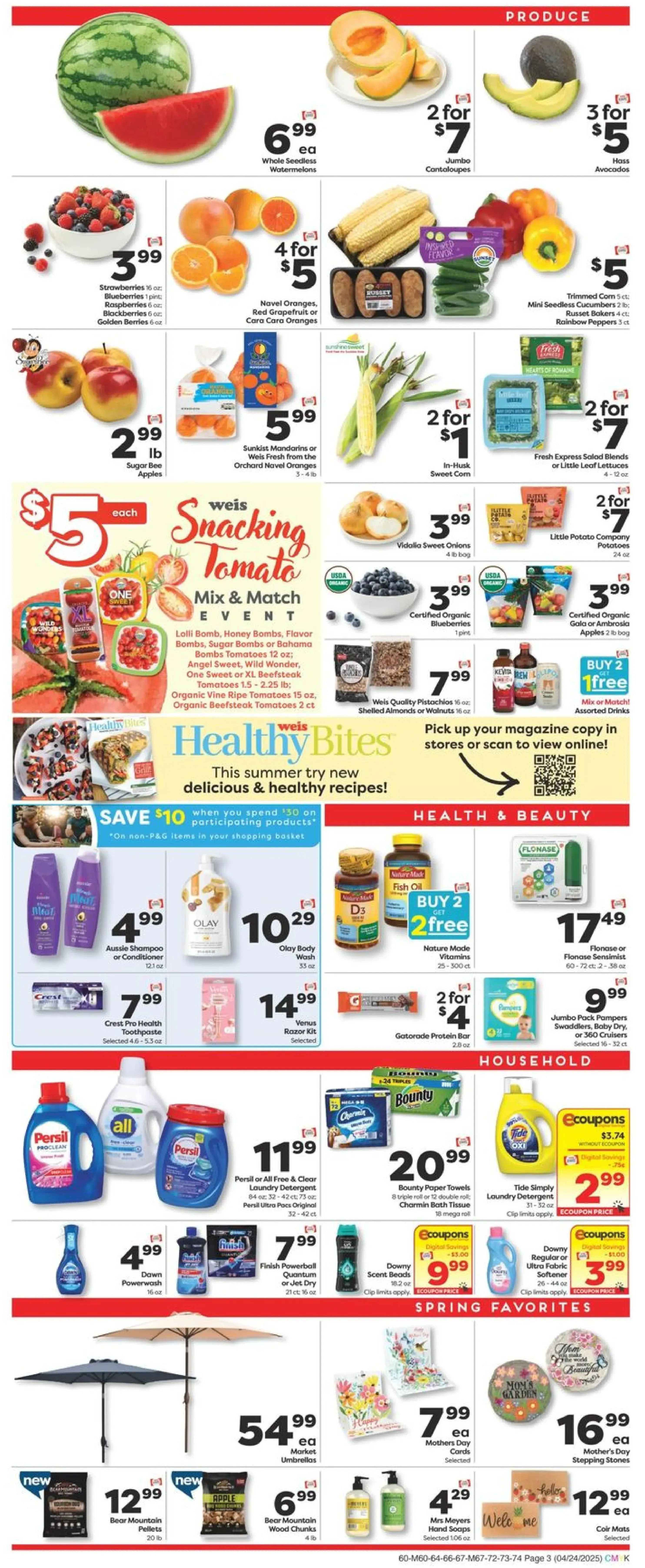 Weis Markets Weekly Ad Page 3