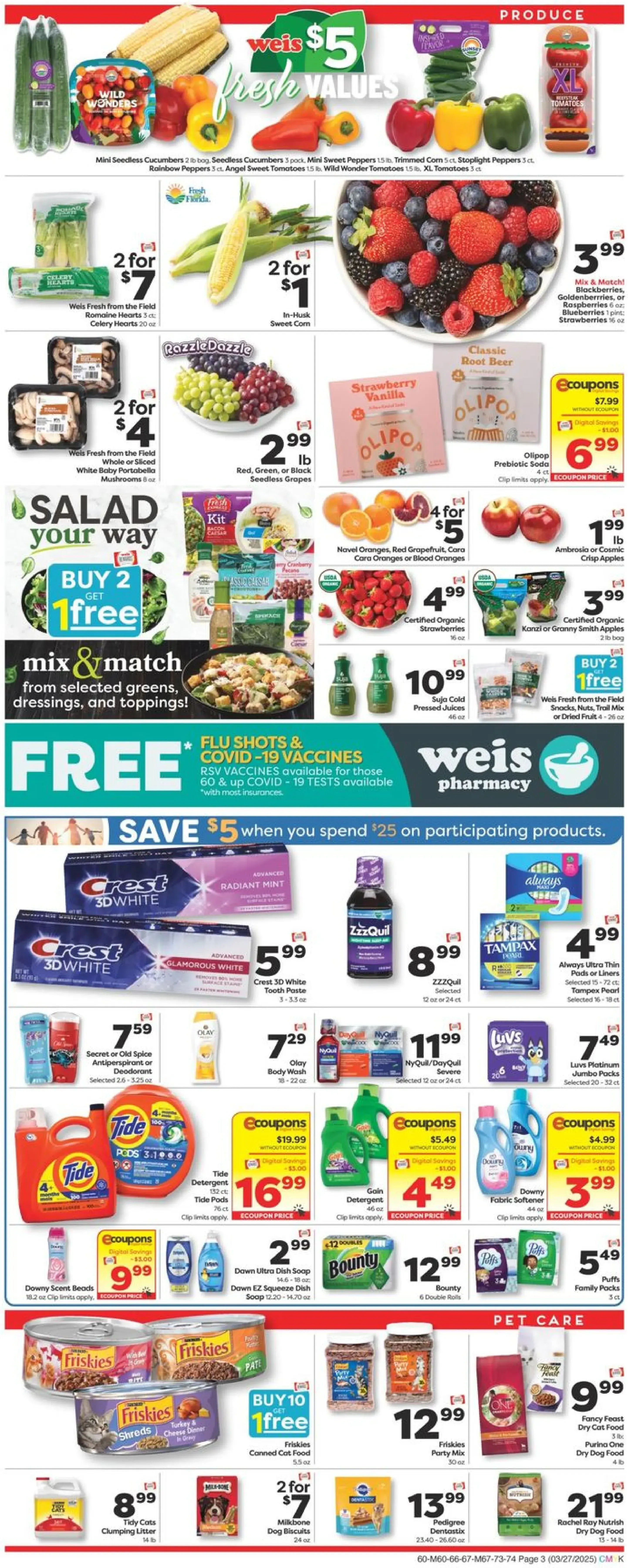 Weis Markets Weekly Ad Page 3