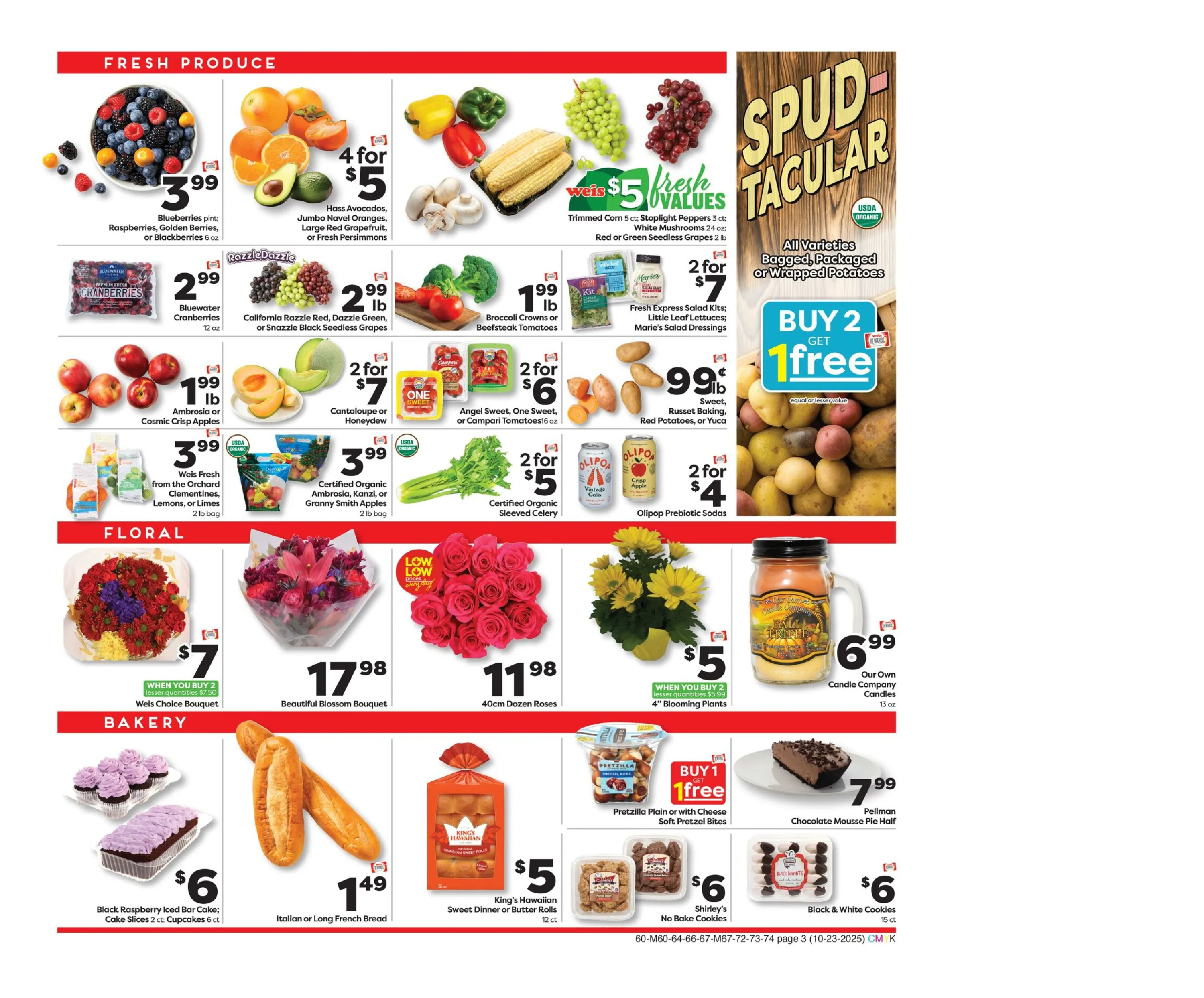 Weis Markets Weekly Ad Page 3