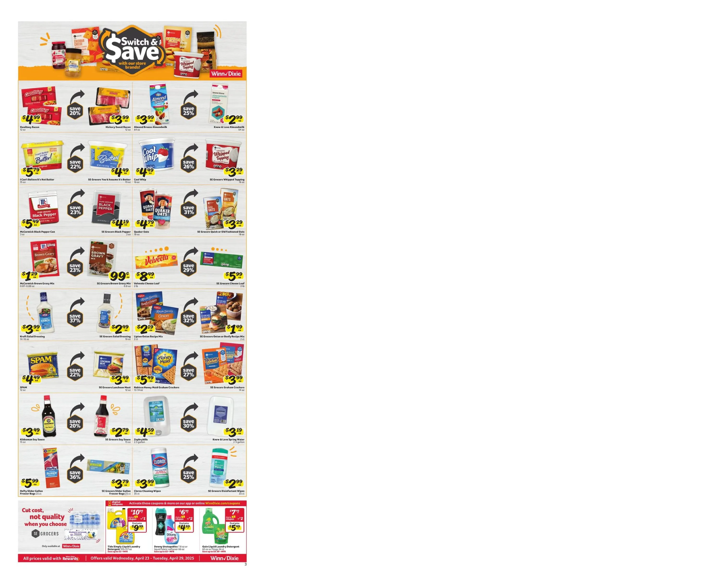 Winn-Dixie Weekly Ad Page 3