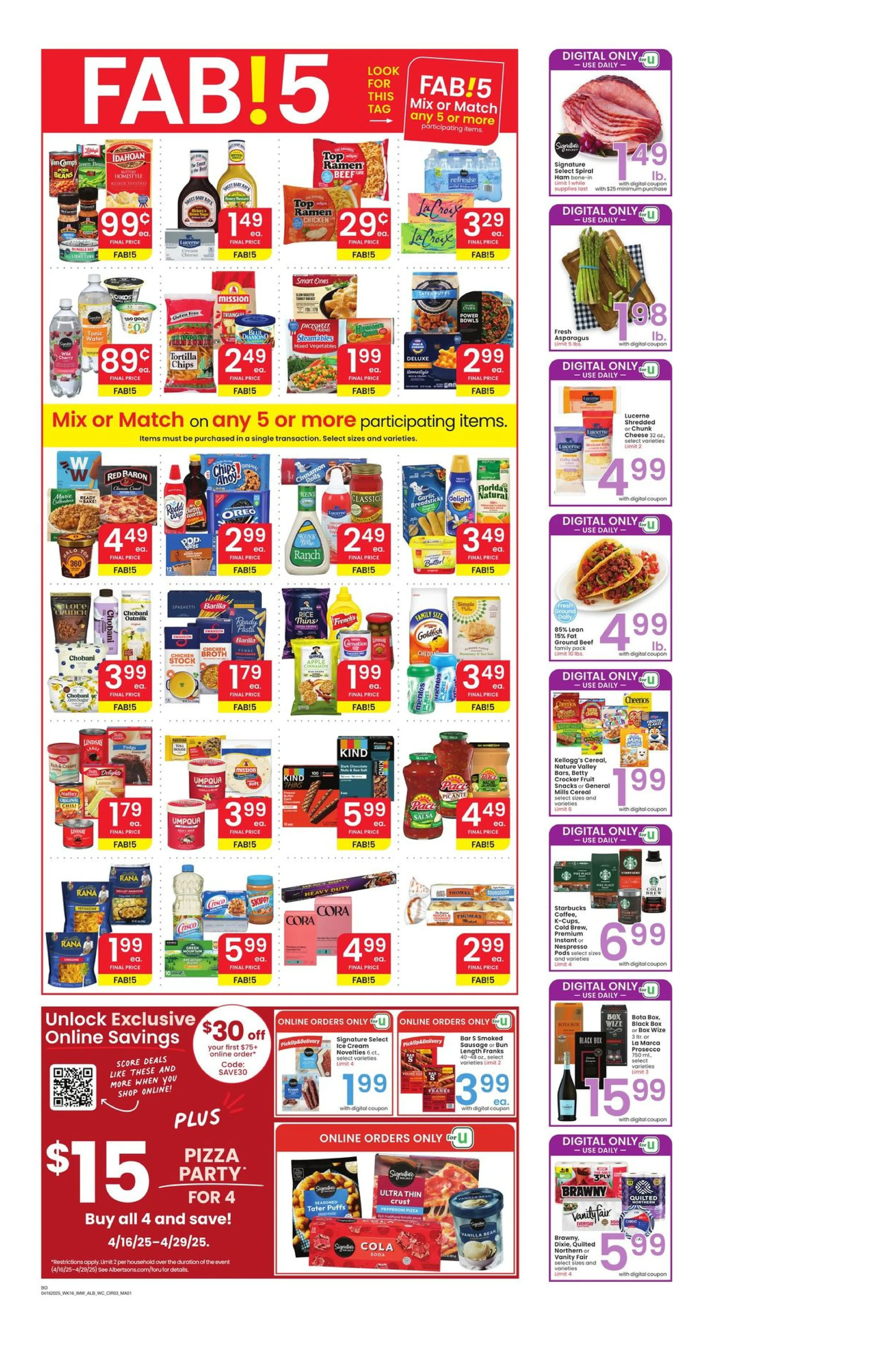 Albertsons Weekly Ad Page 3
