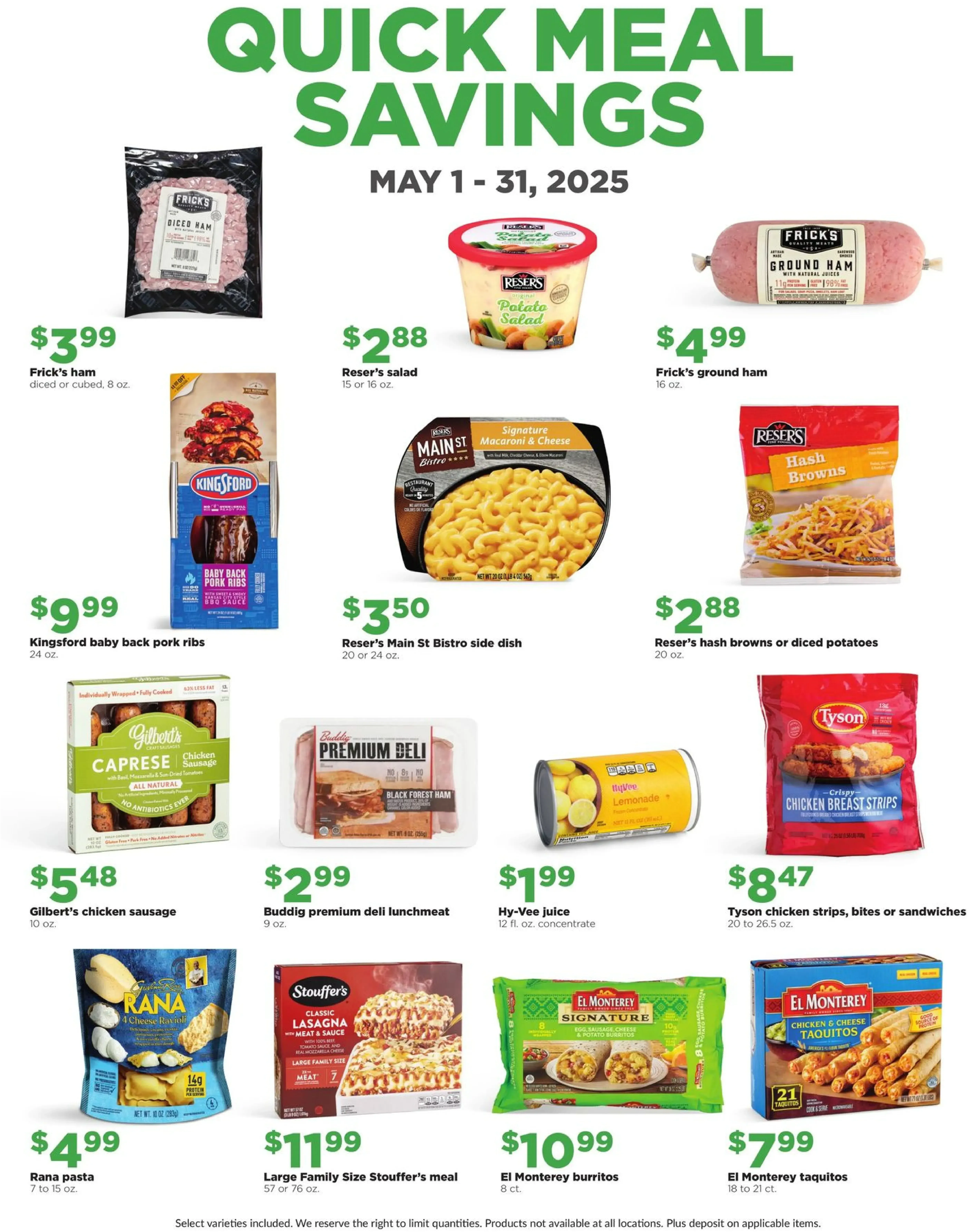 Hyvee Weekly Ad Page 3
