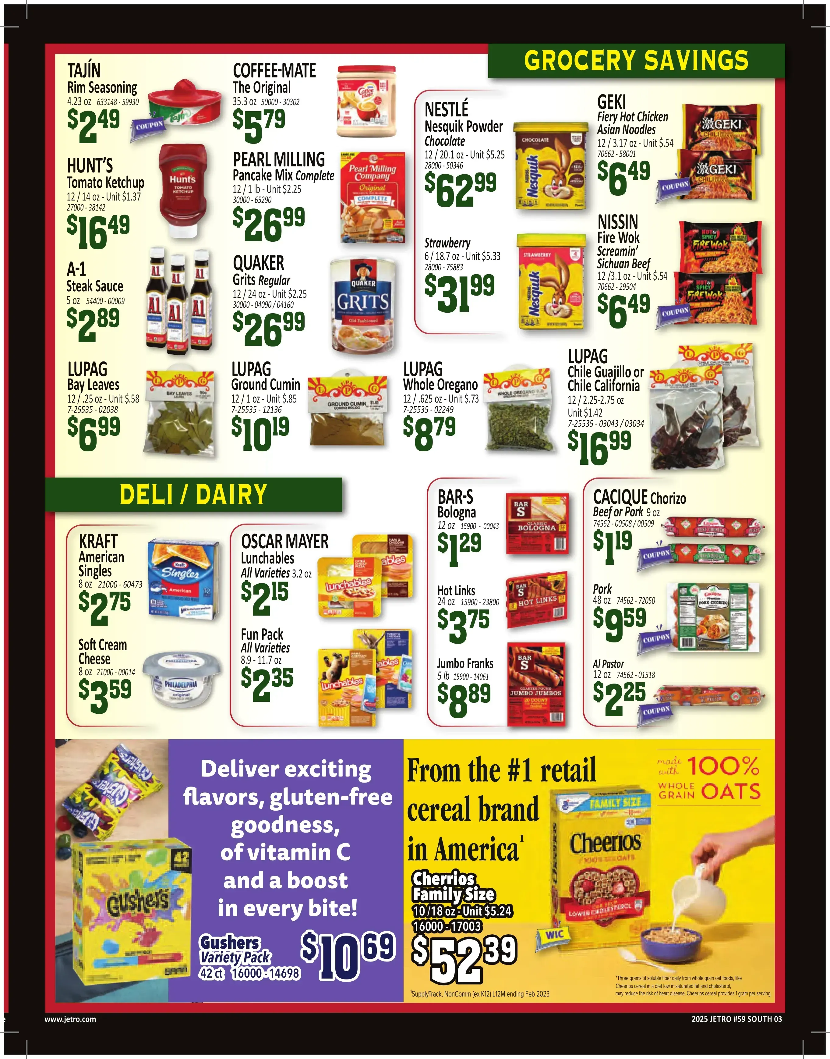 Jetro Weekly Ad Page 3