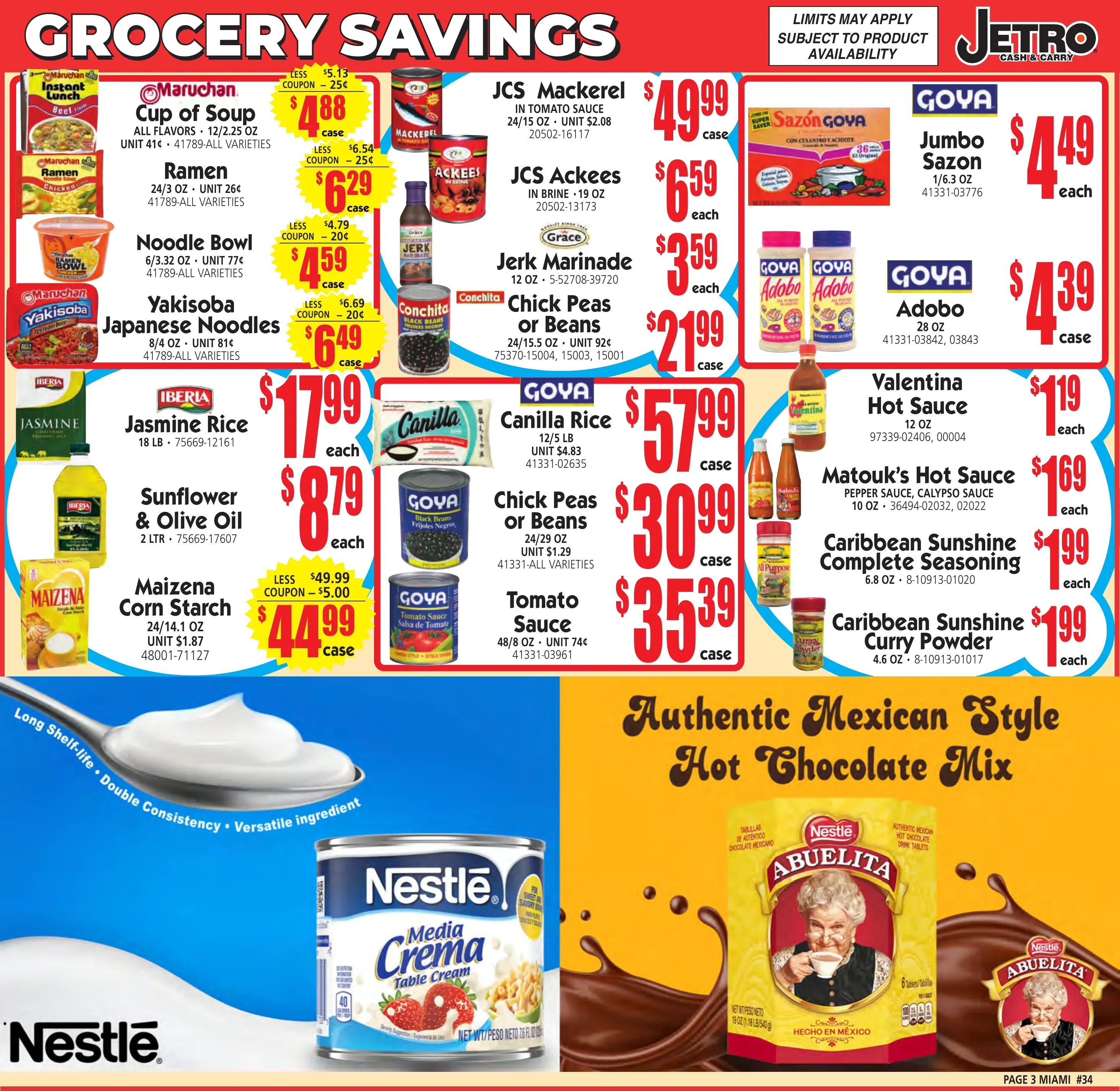 Jetro Weekly Ad Page 3