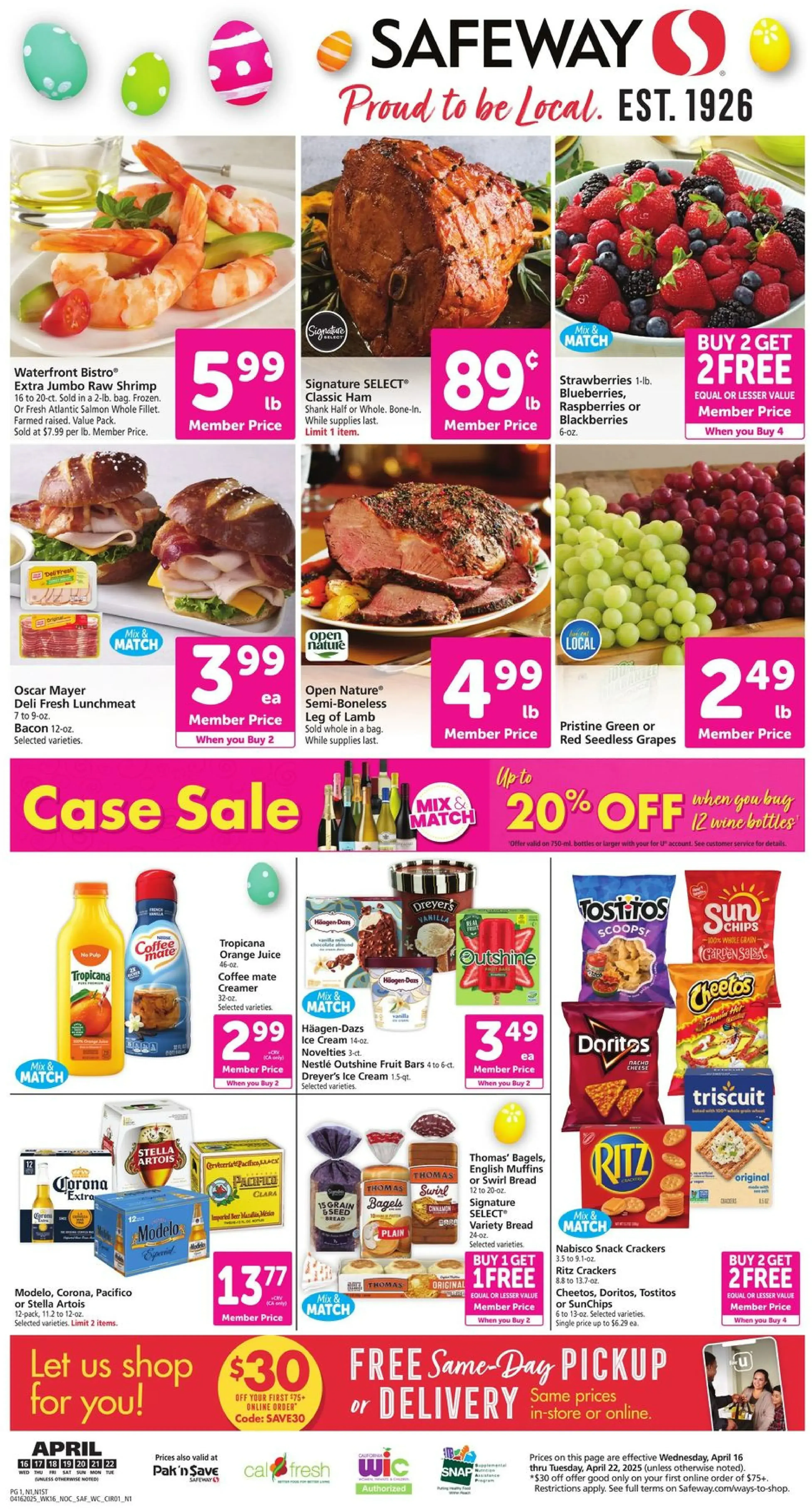 Safeway Weekly Ad Page 3