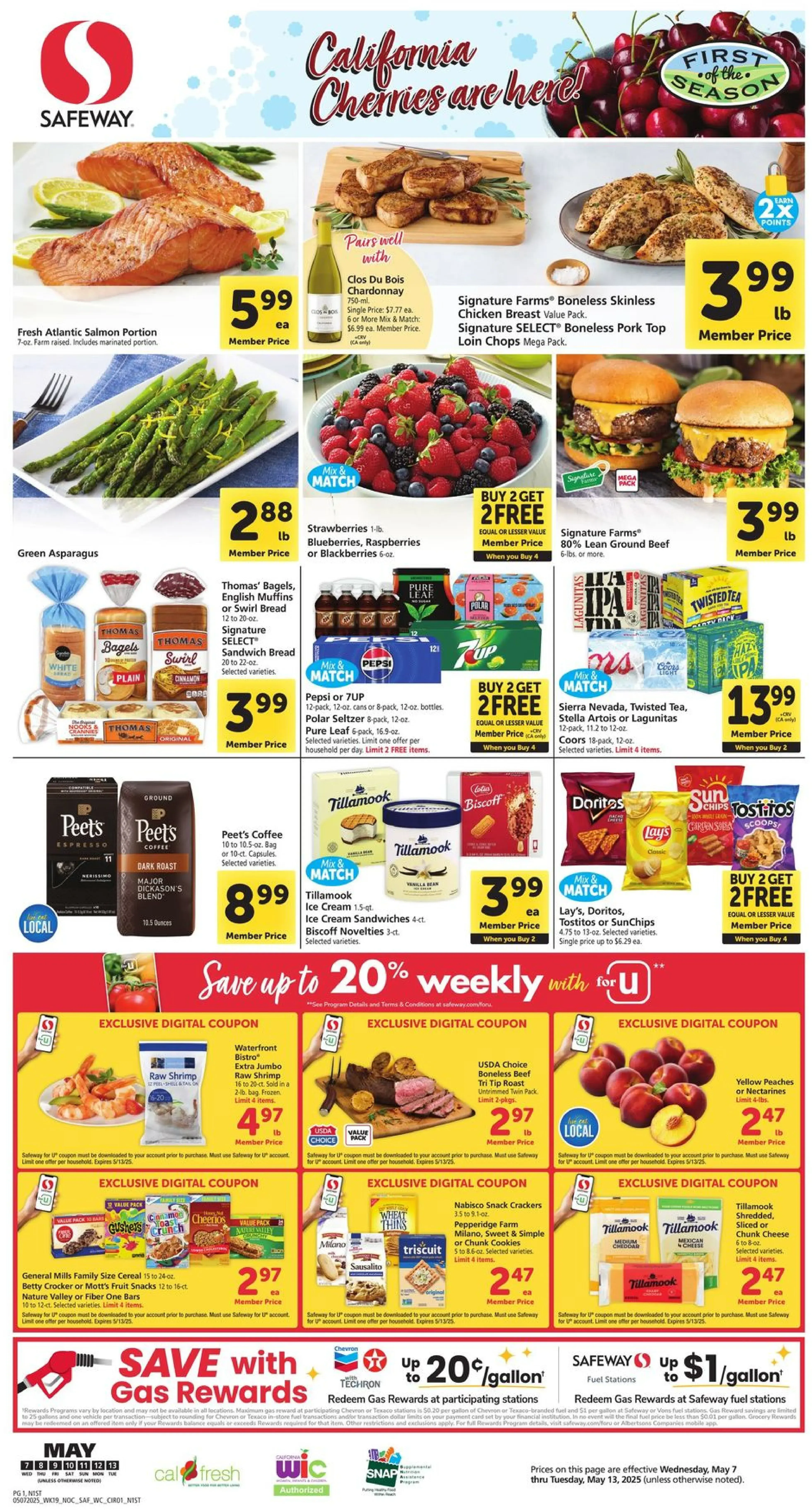 Safeway Weekly Ad Page 3