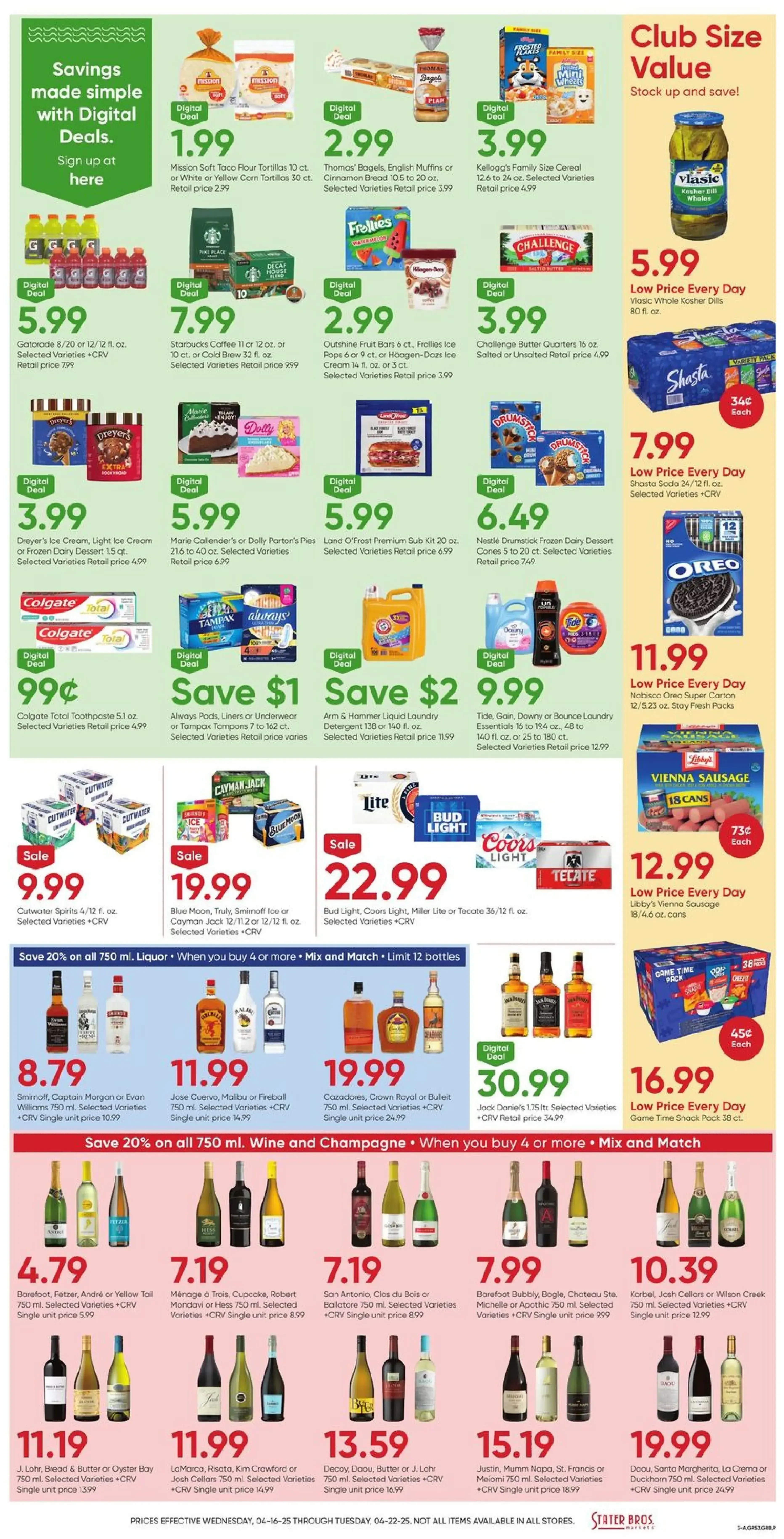 Stater Bros Markets Weekly Ad Page 3